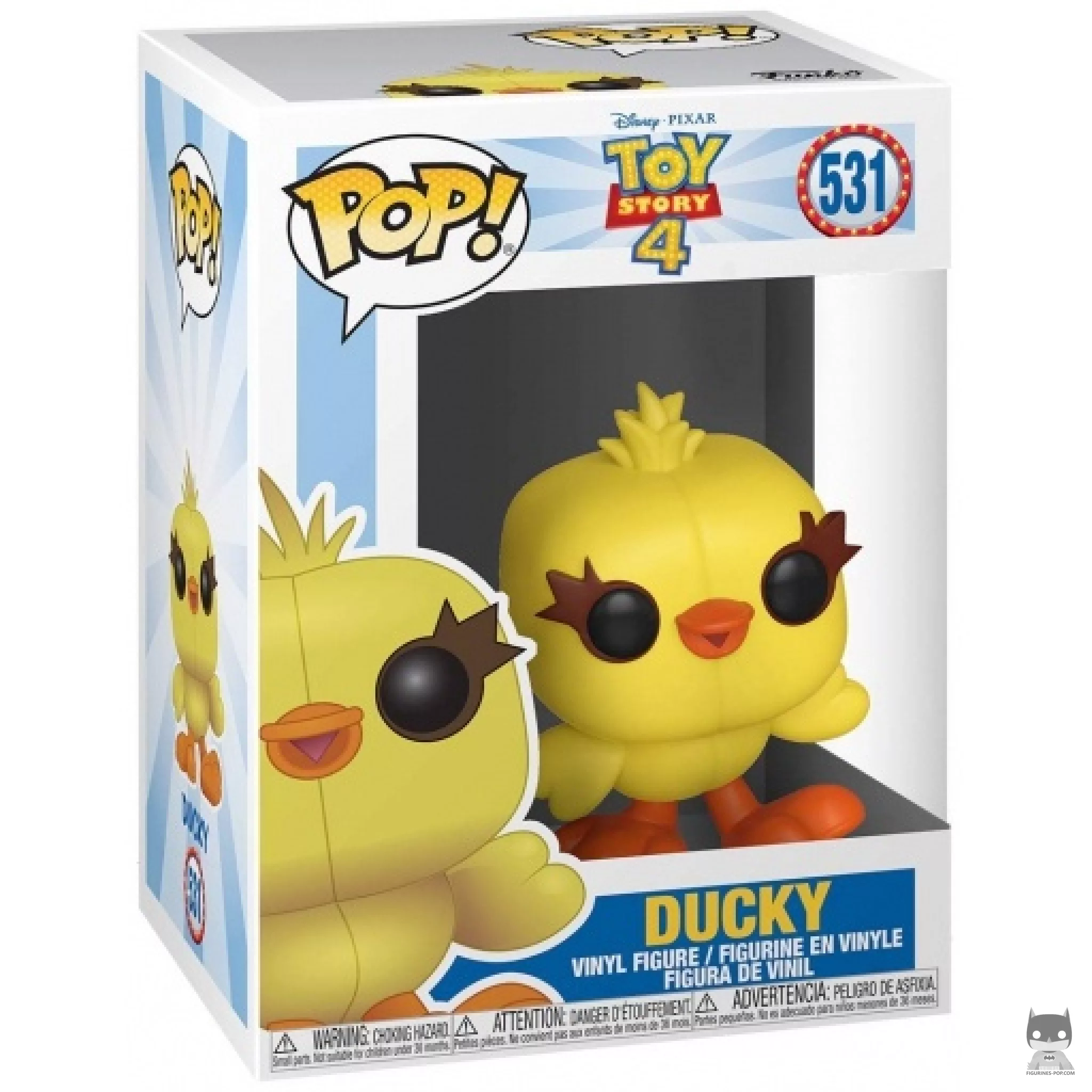 Figura Funko Pop! Ducky en su caja