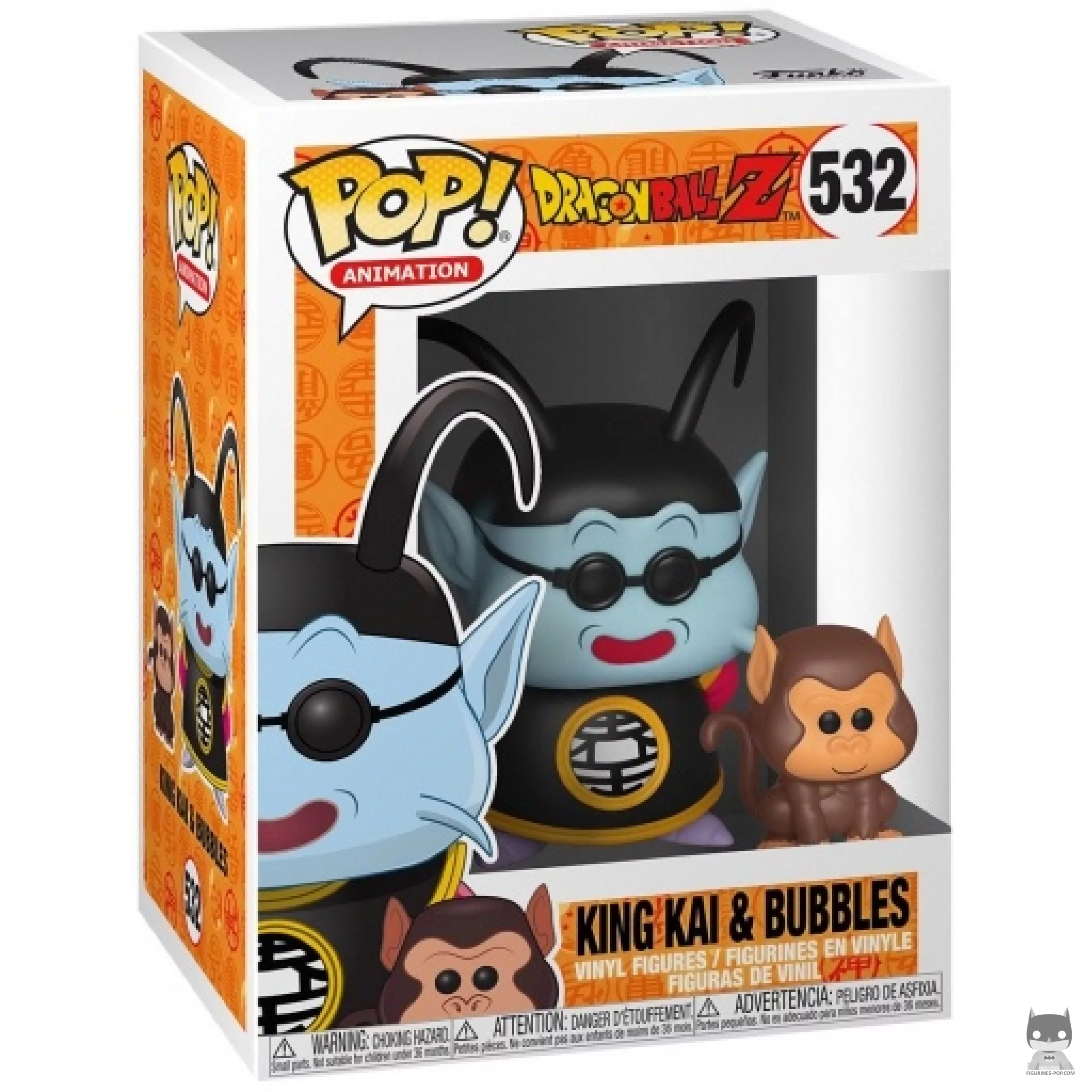 Figura Funko Pop! Kaito & Bubbles en su caja