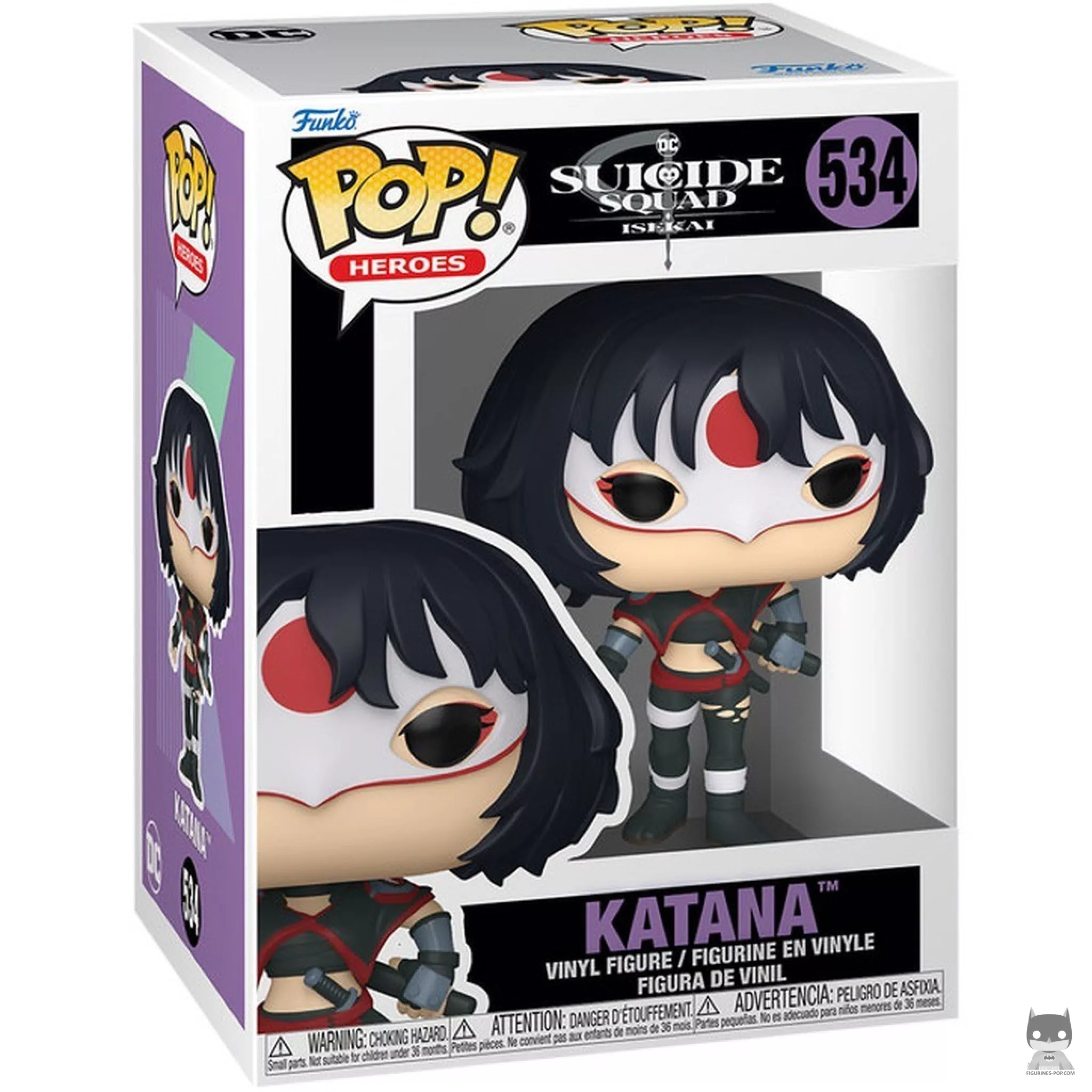 Figura Funko Pop! Katana en su caja