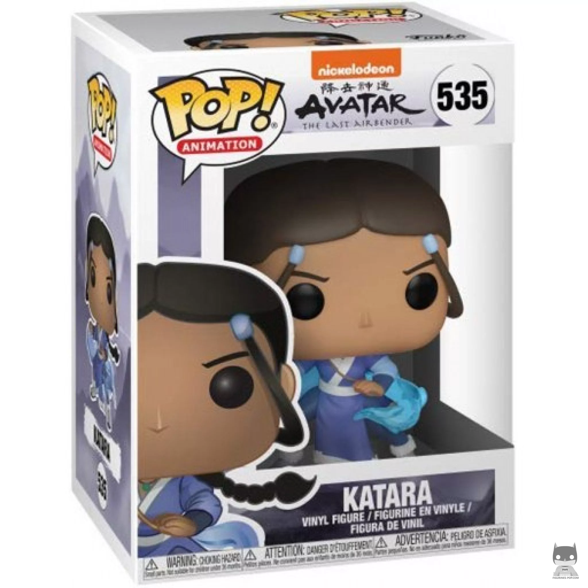 Figura Funko Pop! Katara en su caja