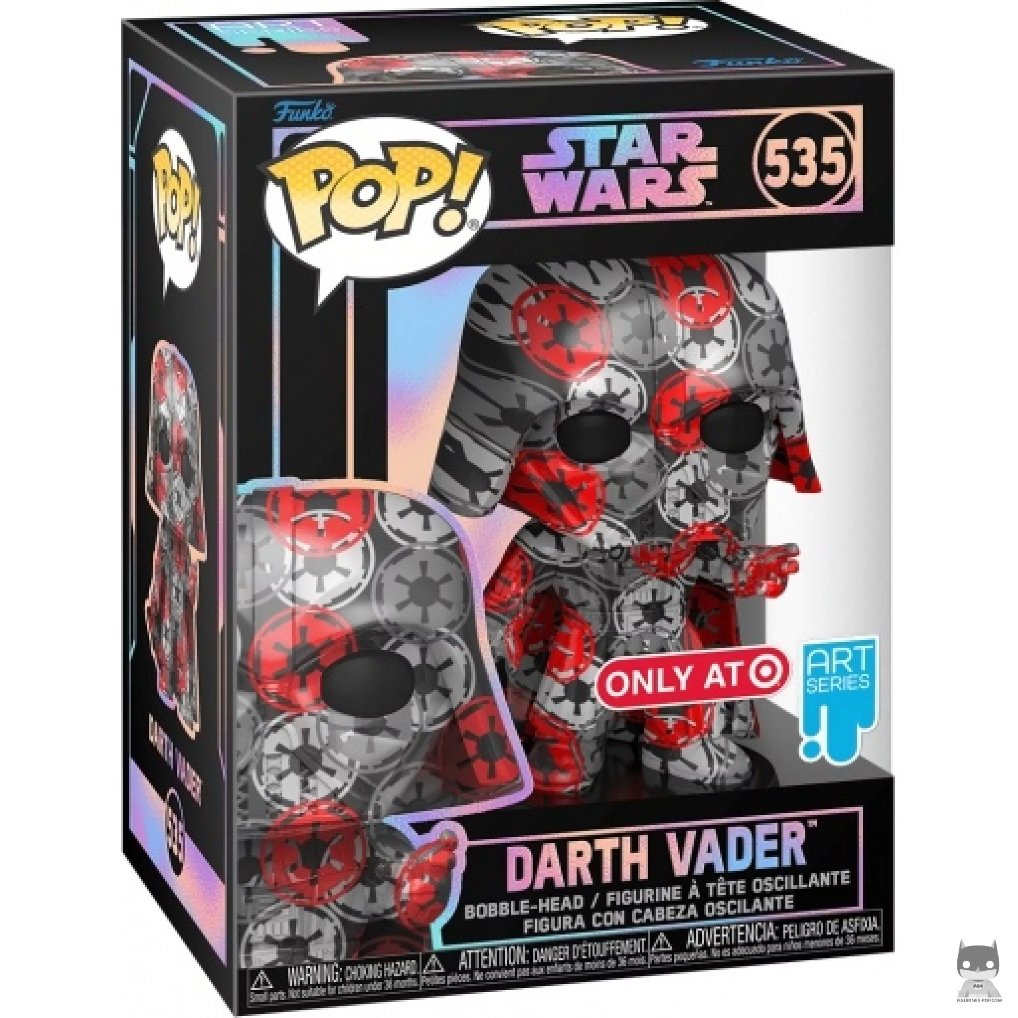Figura Funko Pop! Darth Vader en su caja