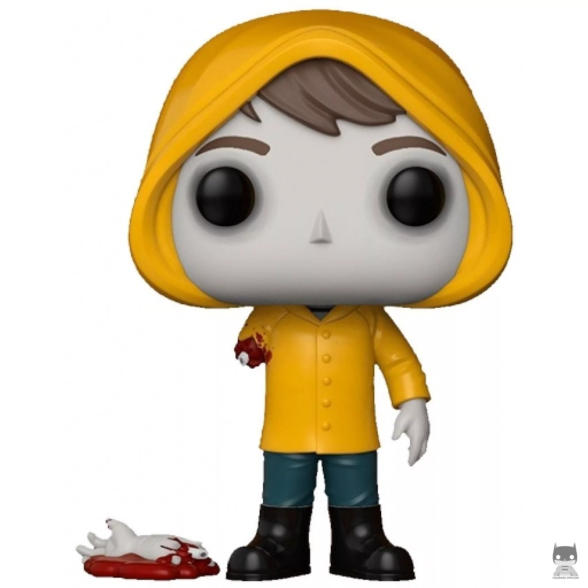 Figura Funko Pop! Georgie Denbrough con el barco de papel (Ensangrentado & Chase) (It)
