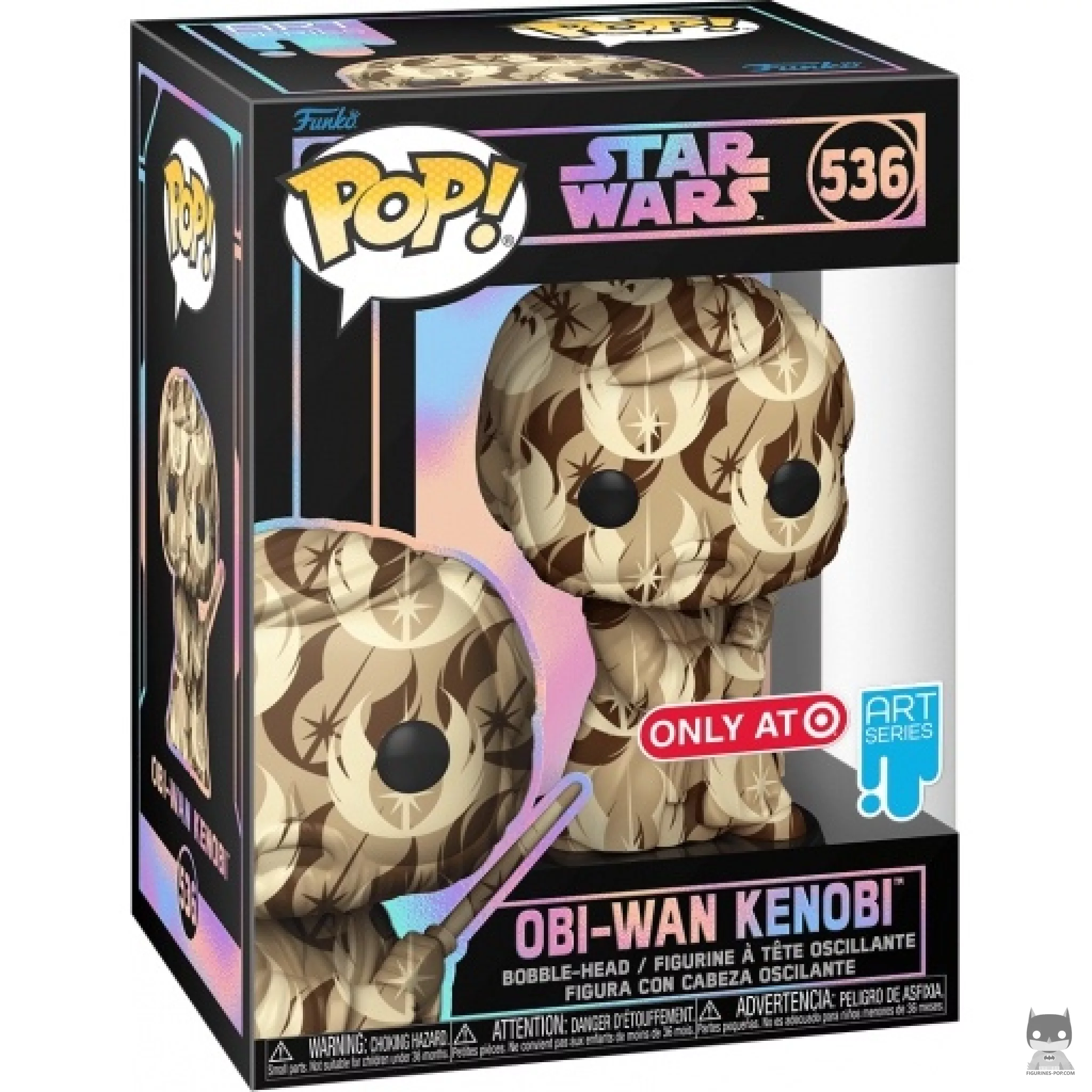Figura Funko Pop! Obi-Wan Kenobi en su caja