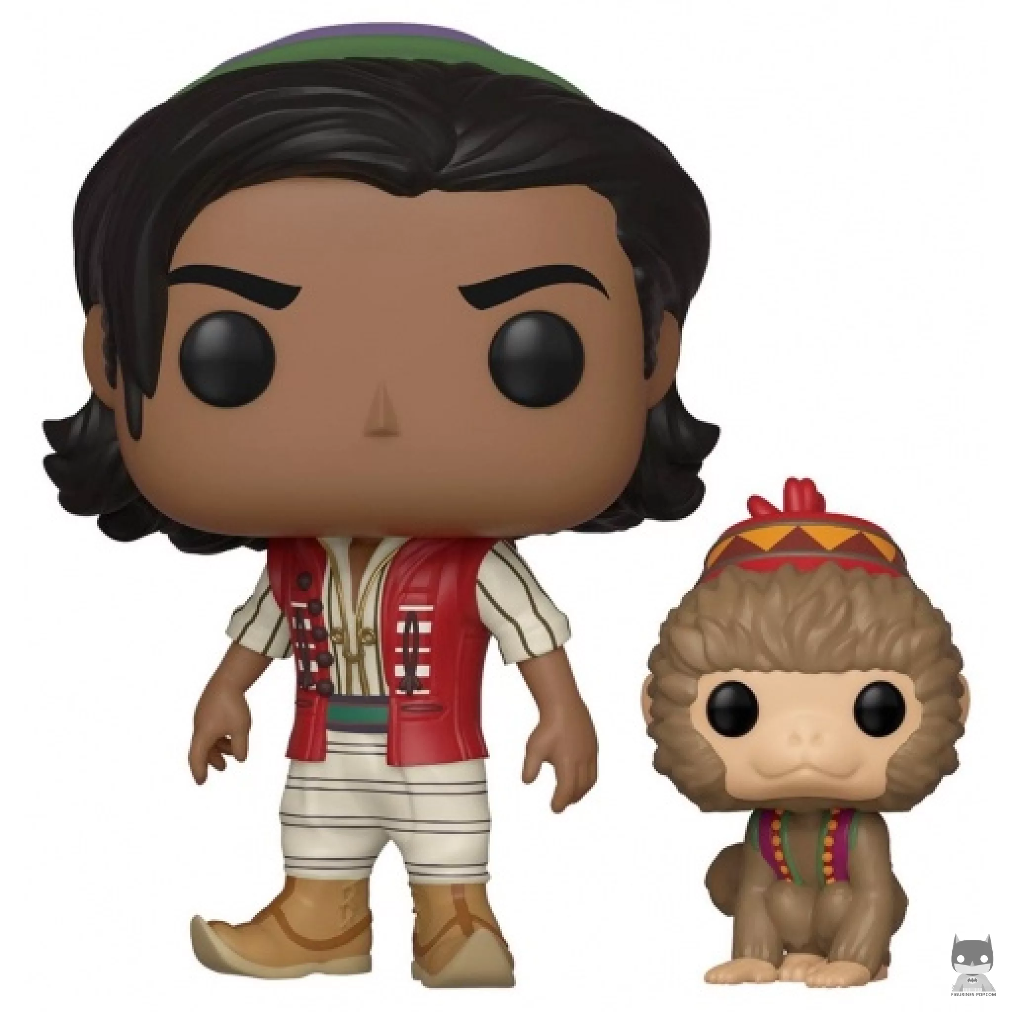 Figura Funko Pop! Aladdin de Agrabah con Abu (Aladdín (2019))