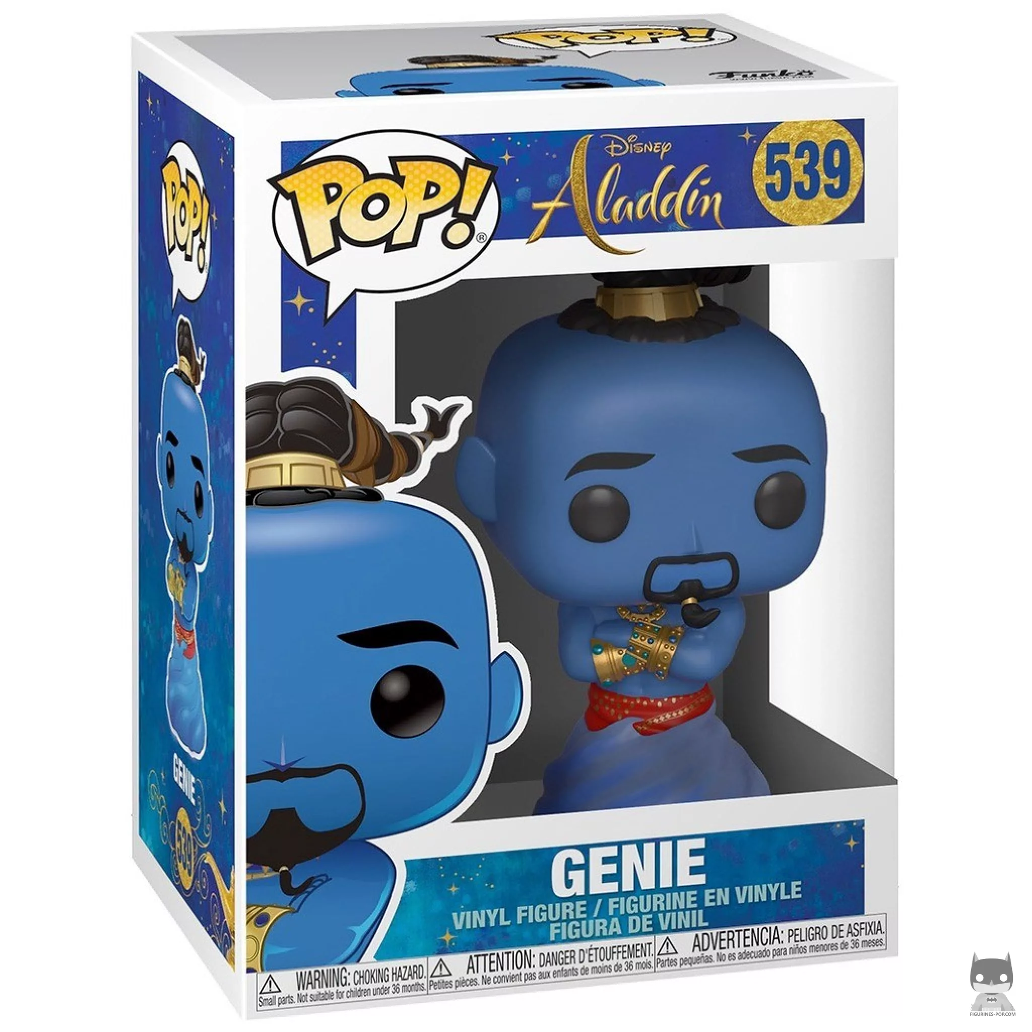 Figura Funko Pop! Genio en su caja