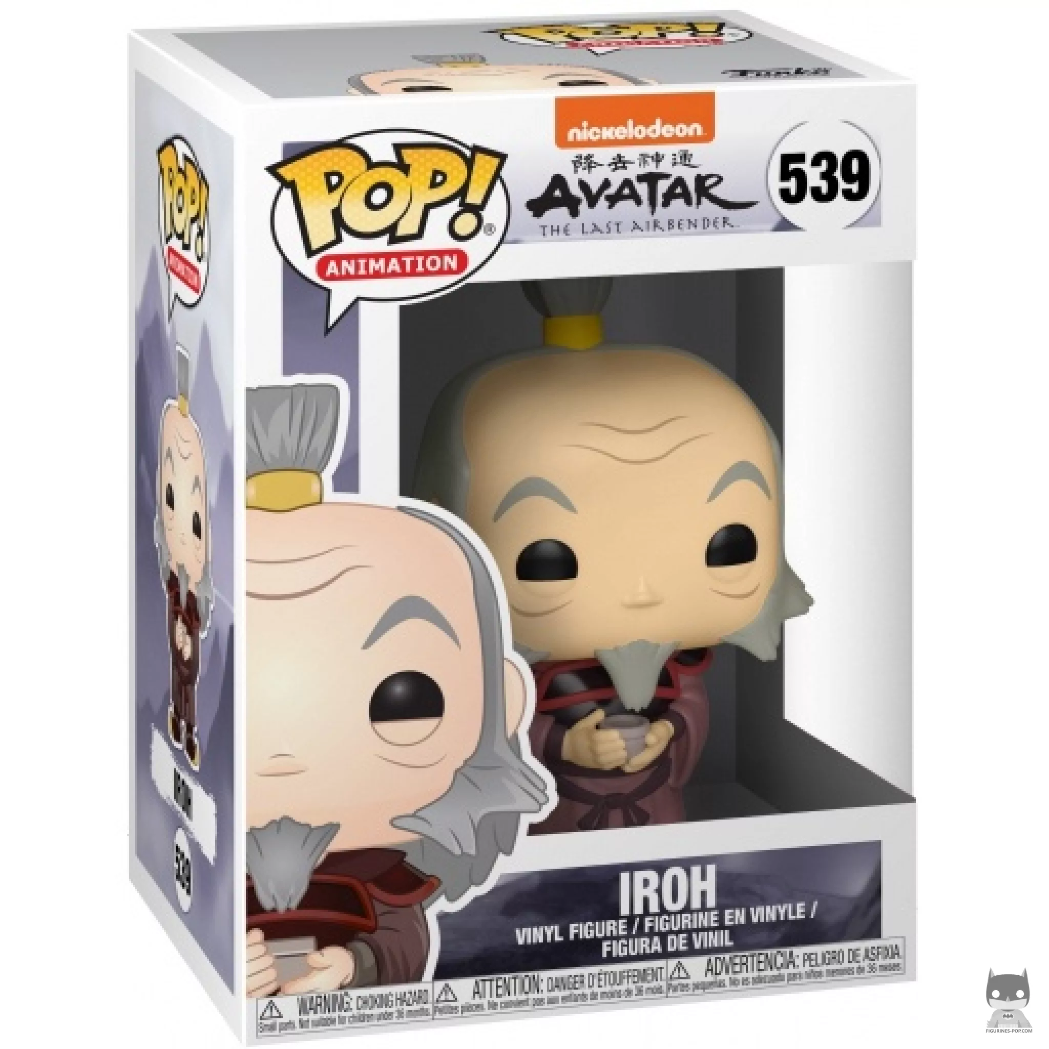 Figura Funko Pop! Iroh en su caja