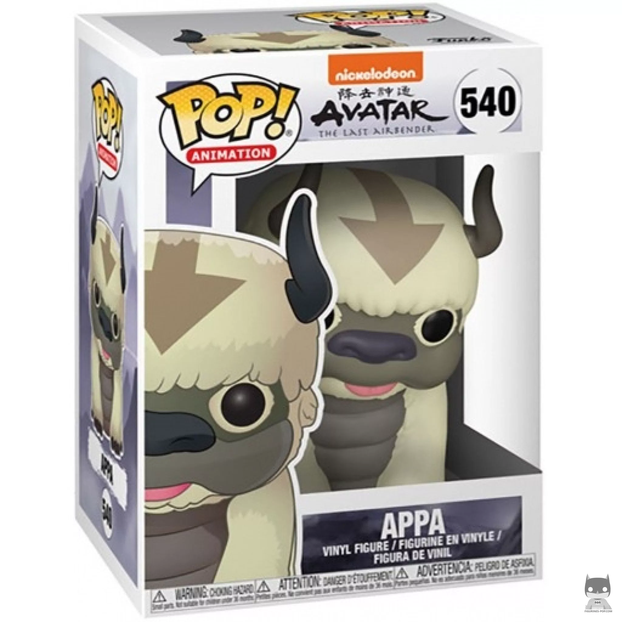 Figura Funko Pop! Appa en su caja
