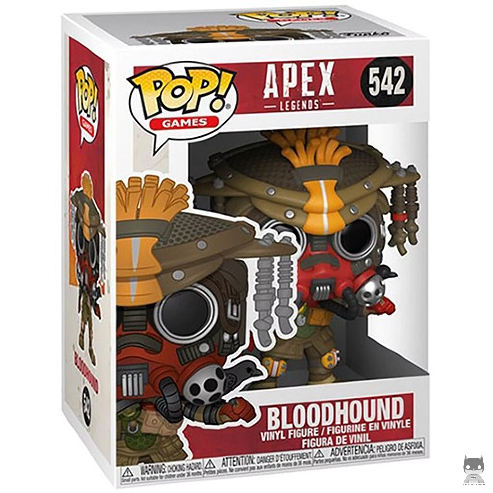 Figura Funko Pop! Bloodhound en su caja