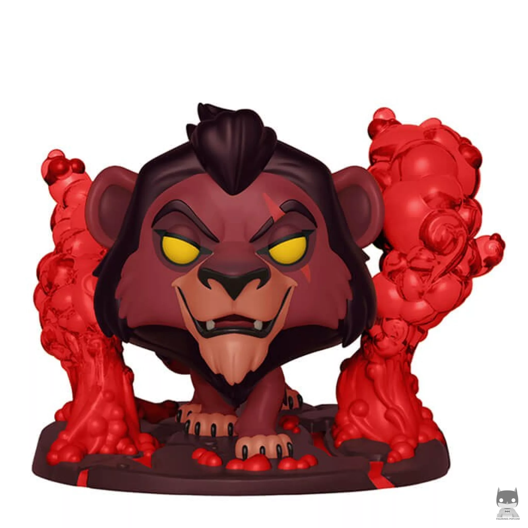 Figura Funko Pop! Scar con llamas (Chase) (El rey león)