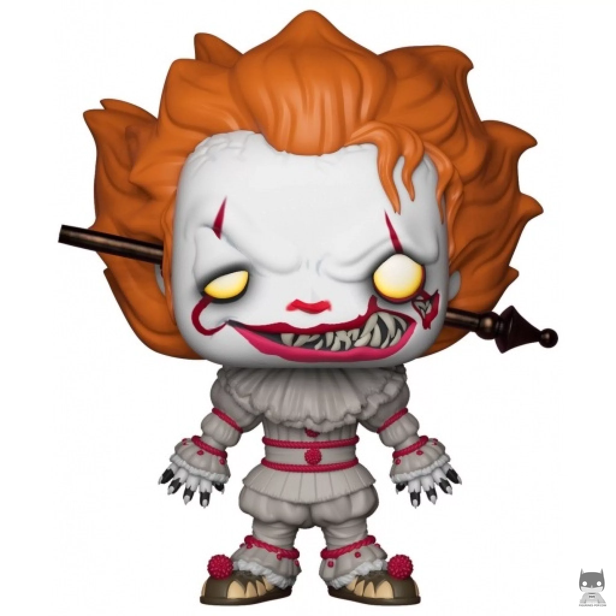 Figura Funko Pop! Pennywise con hierro forjado en la cabeza (It)