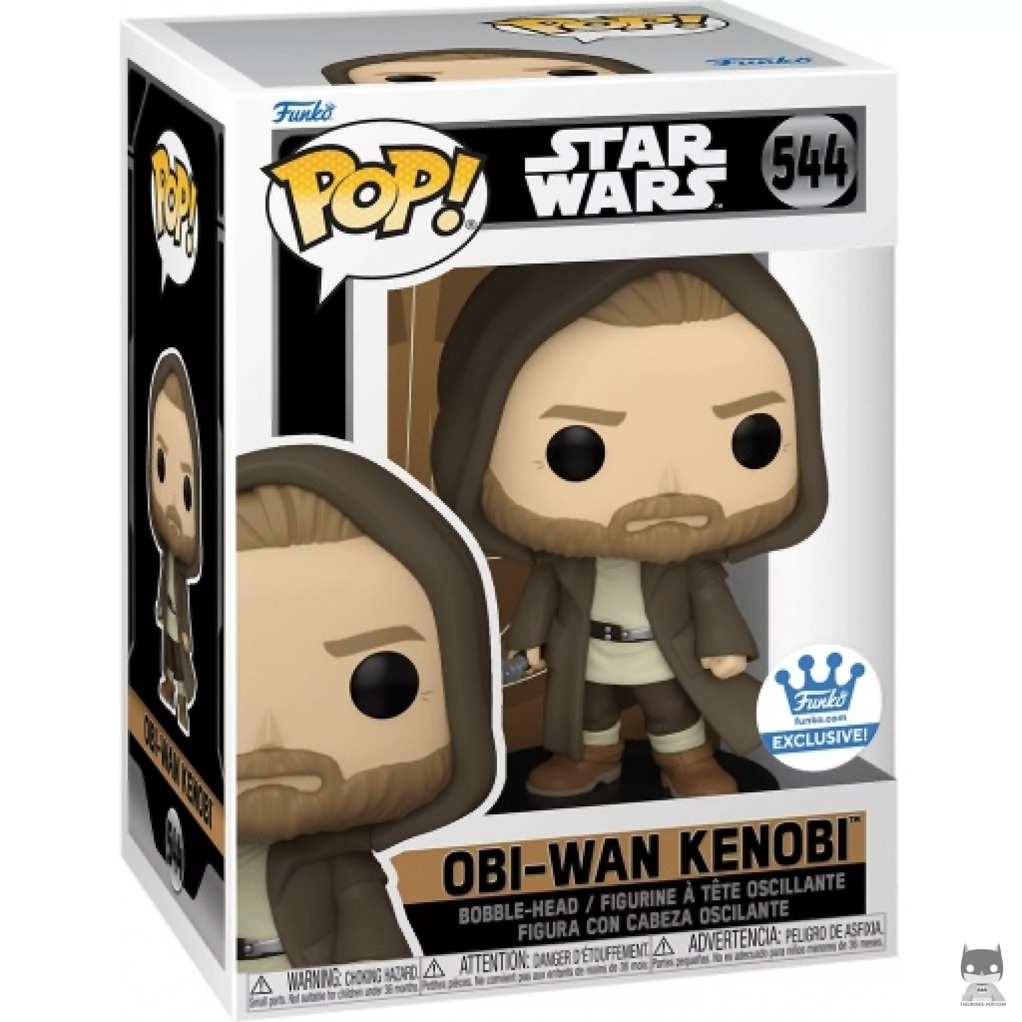 Figura Funko Pop! Obi-Wan Kenobi en su caja