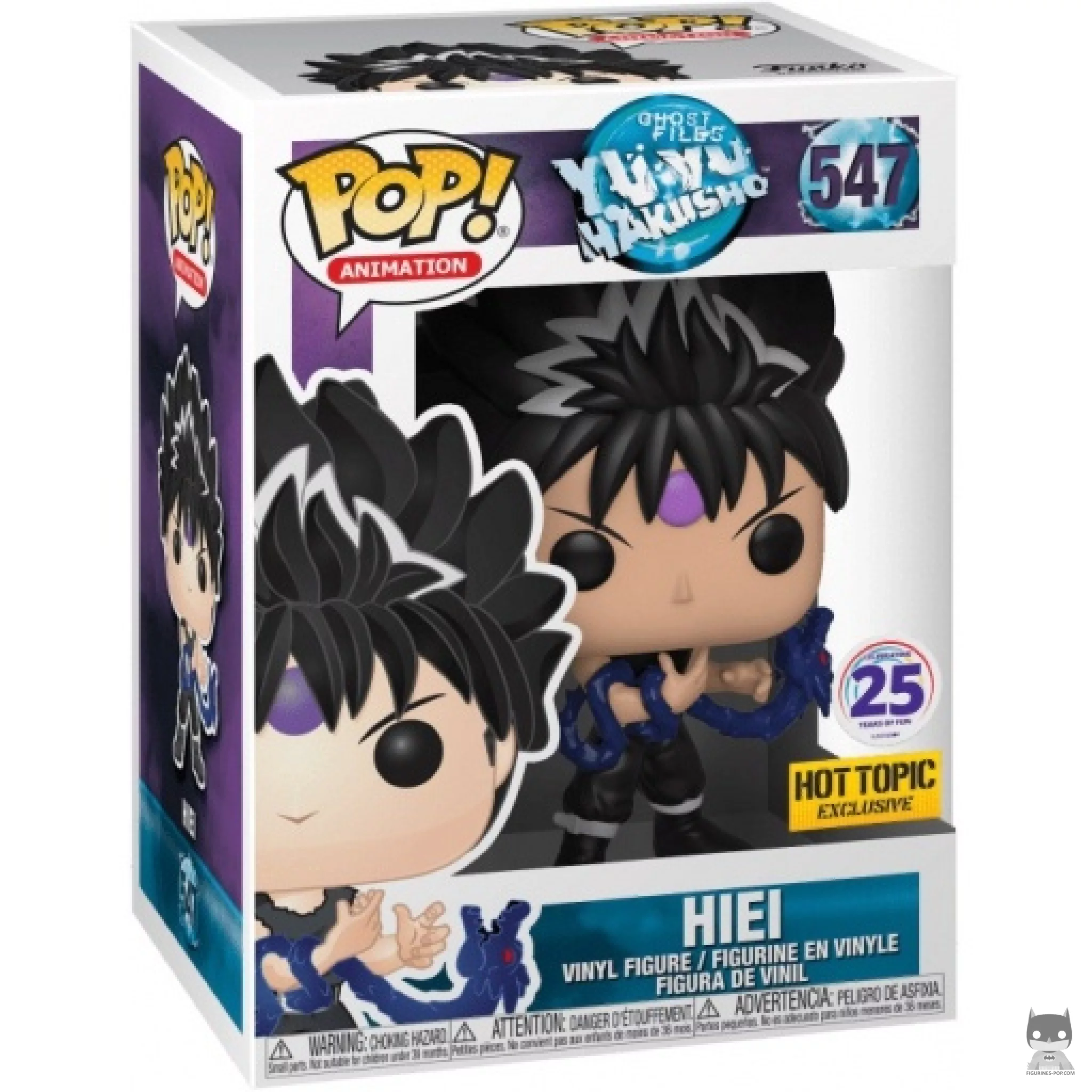Figura Funko Pop! Hiei en su caja