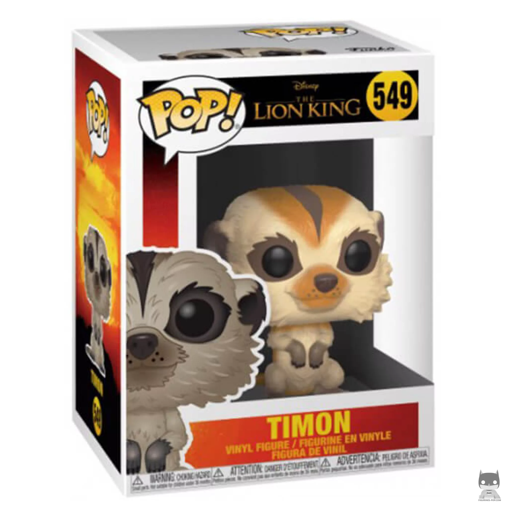 Figura Funko Pop! Timón en su caja