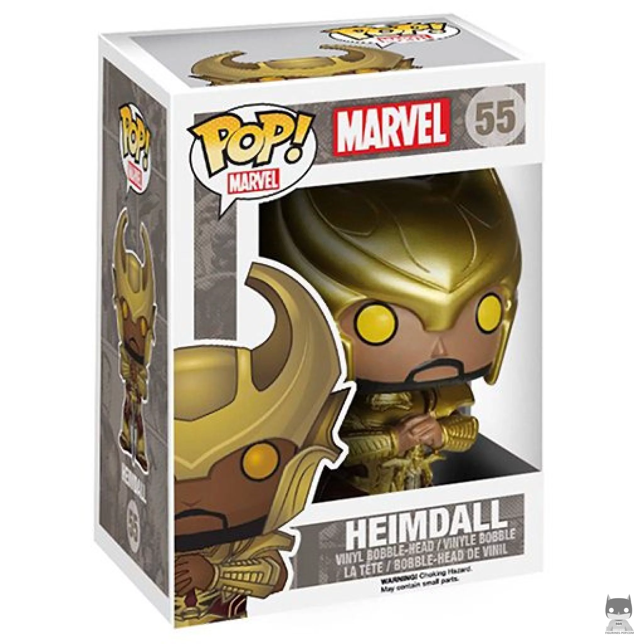 Figura Funko Pop! Heimdall (Con casco) en su caja