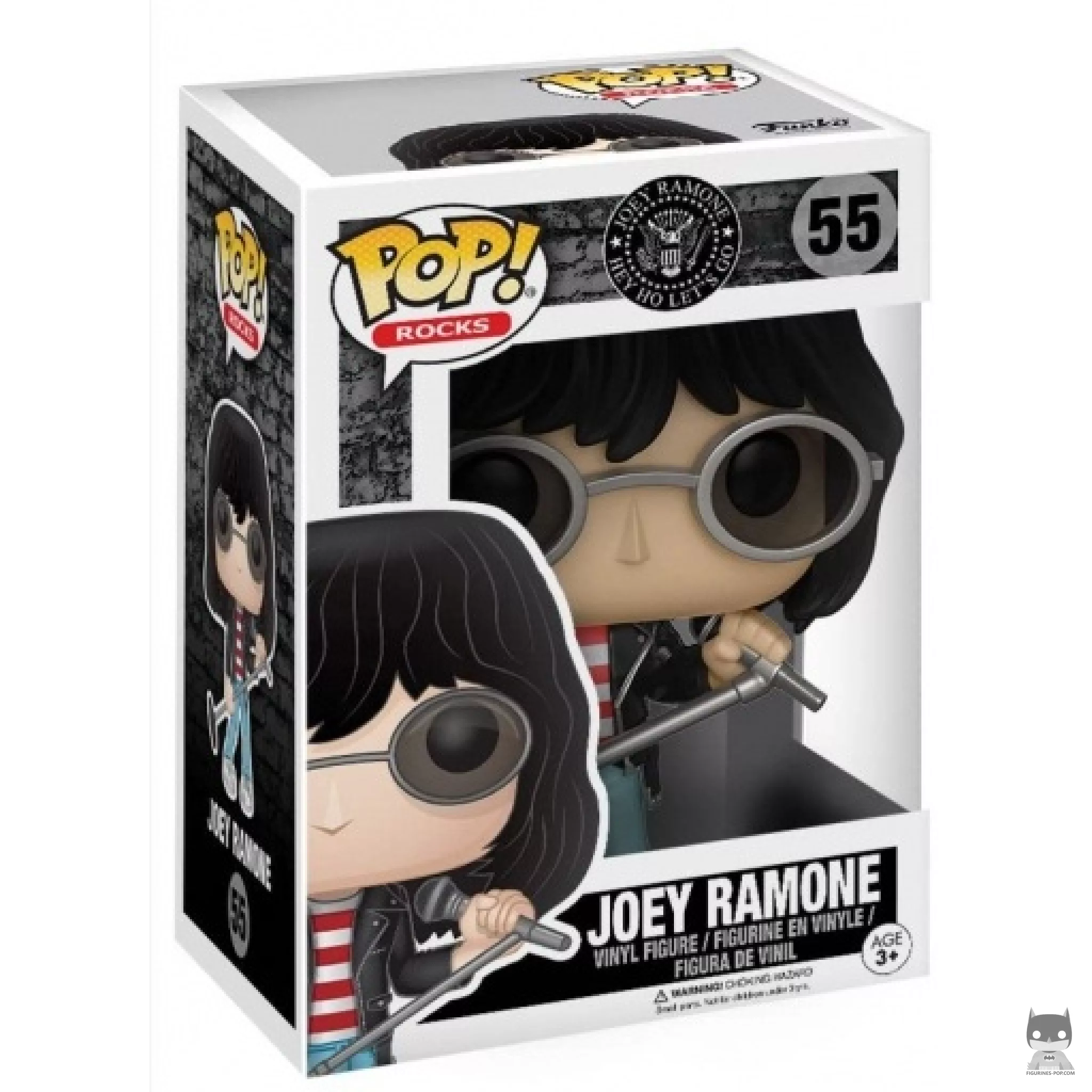 Figura Funko Pop! Joey Ramone en su caja