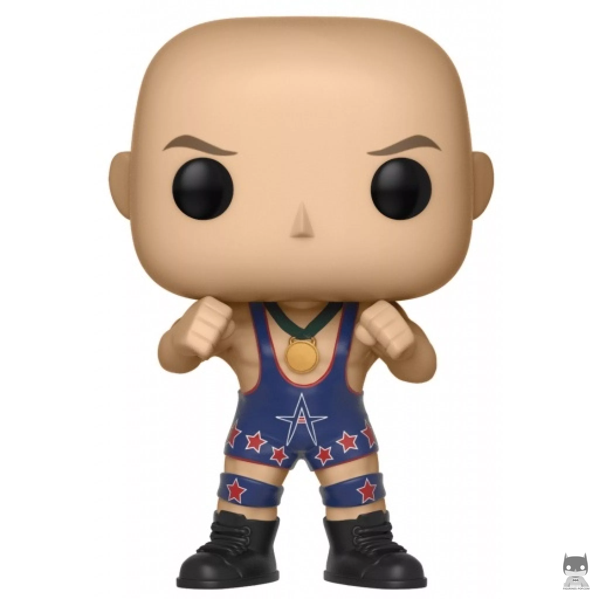 Figura Funko Pop! Kurt Angle (con equipo de lucha) (WWE)
