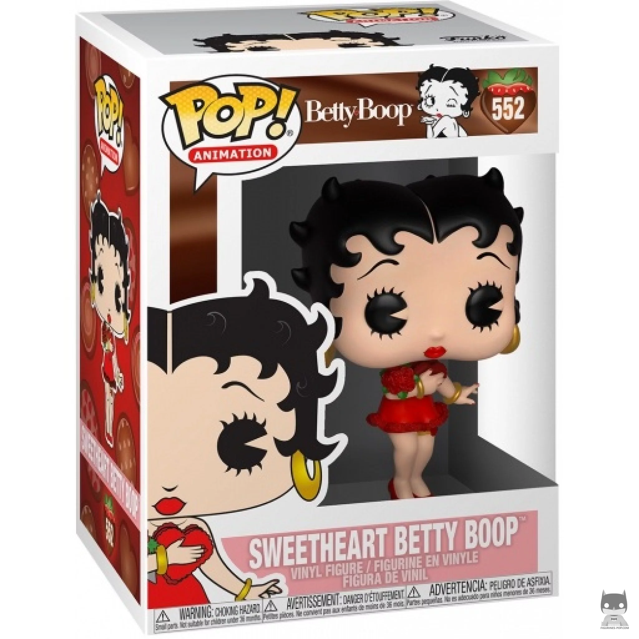 Figura Funko Pop! Betty Boop enamorada en su caja