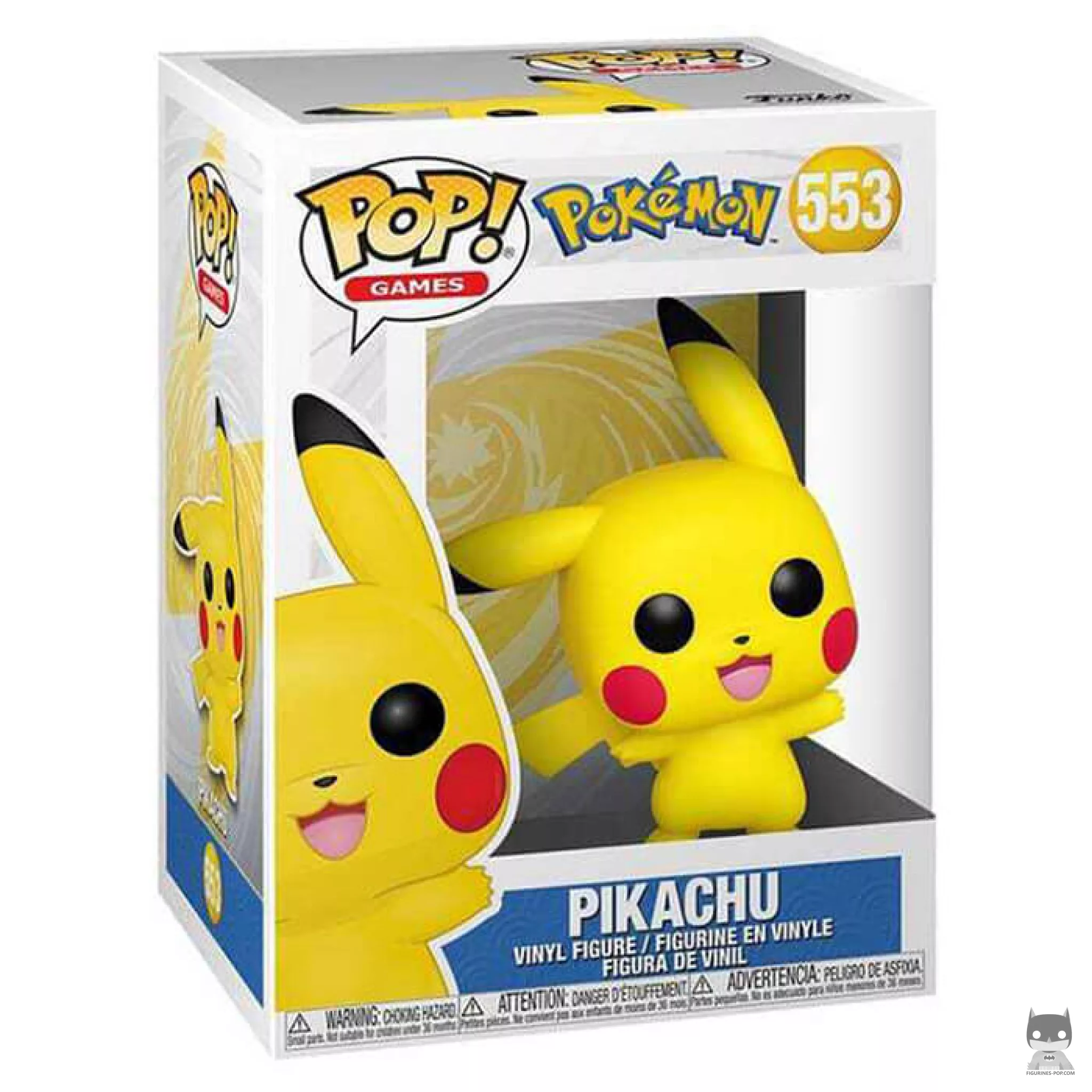 Figura Funko Pop! Pikachu en su caja