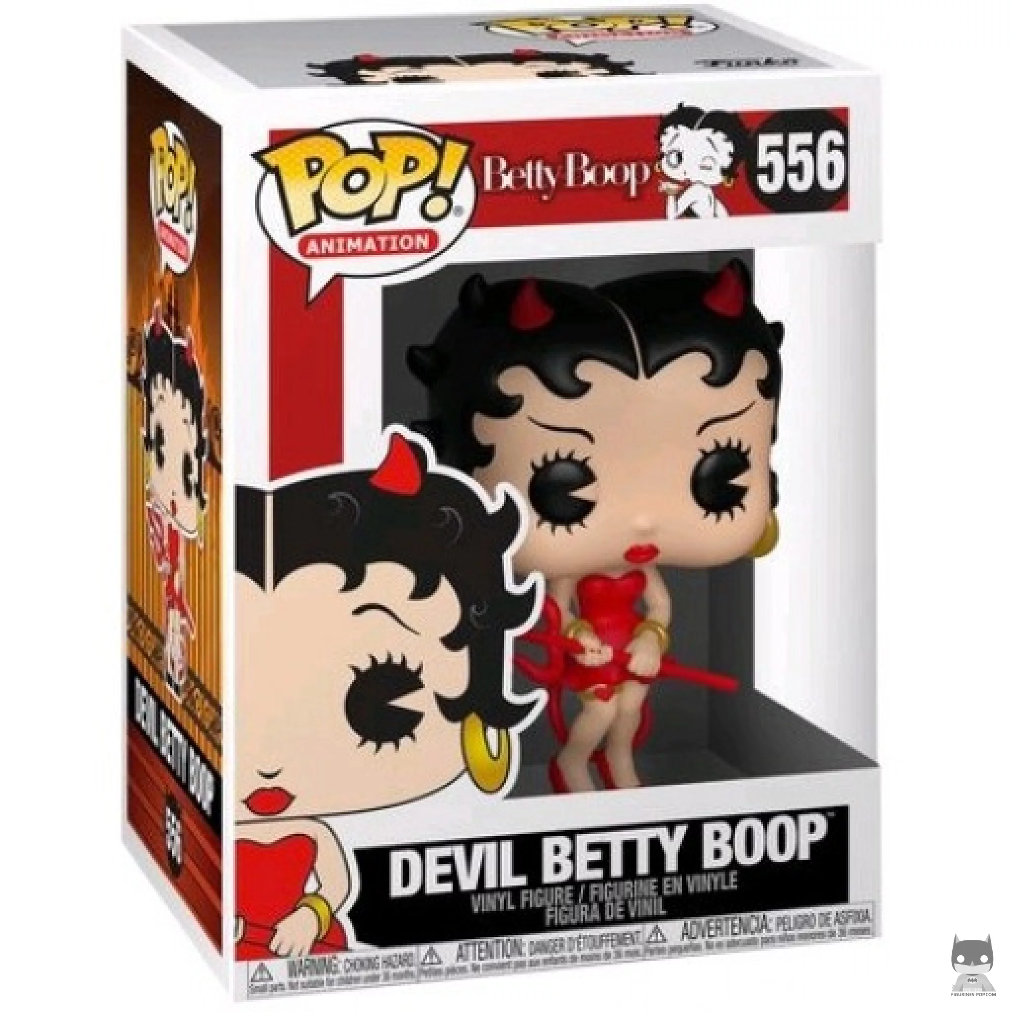 Figura Funko Pop! Betty Boop diablesa en su caja