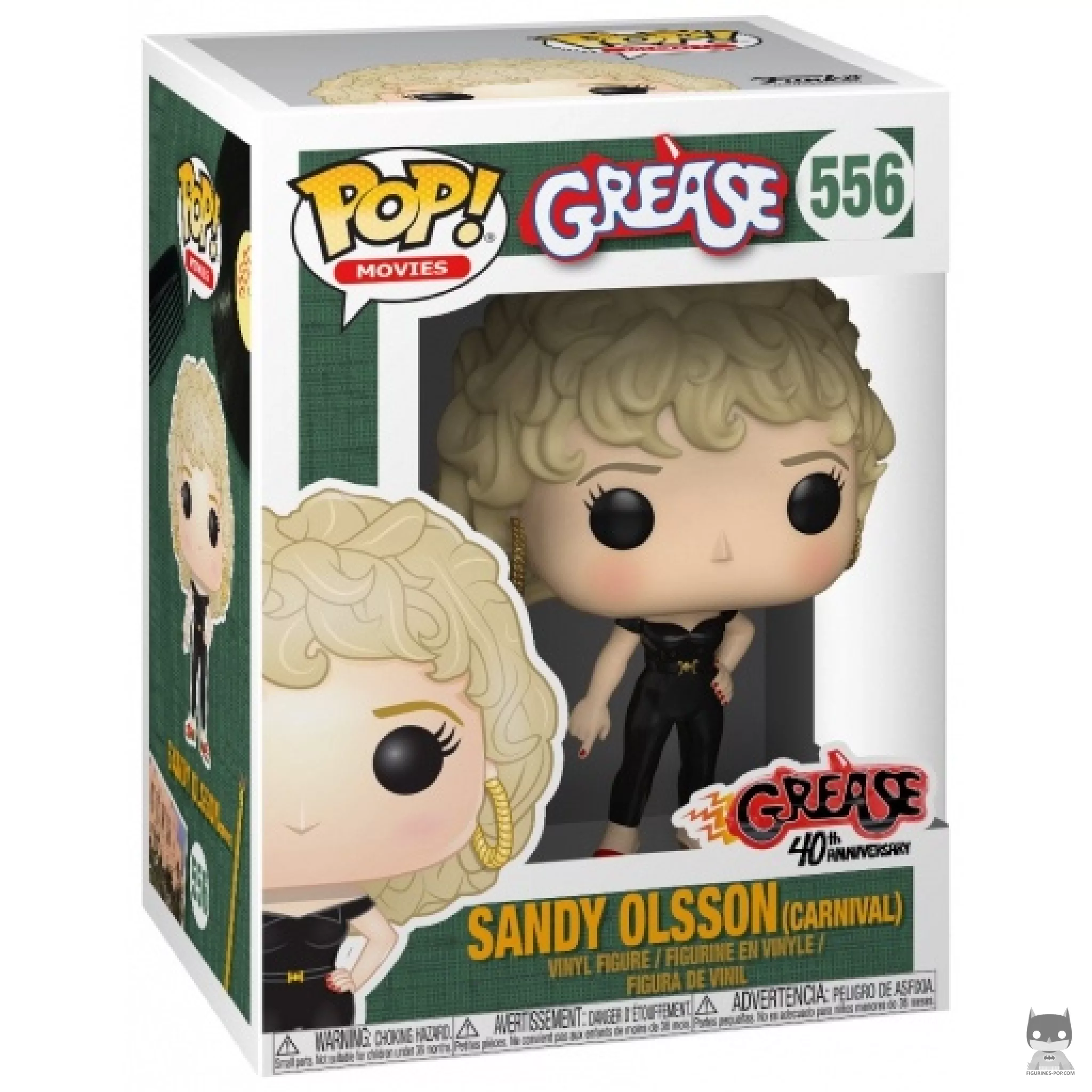 Figura Funko Pop! Sandy Olsson en la feria en su caja