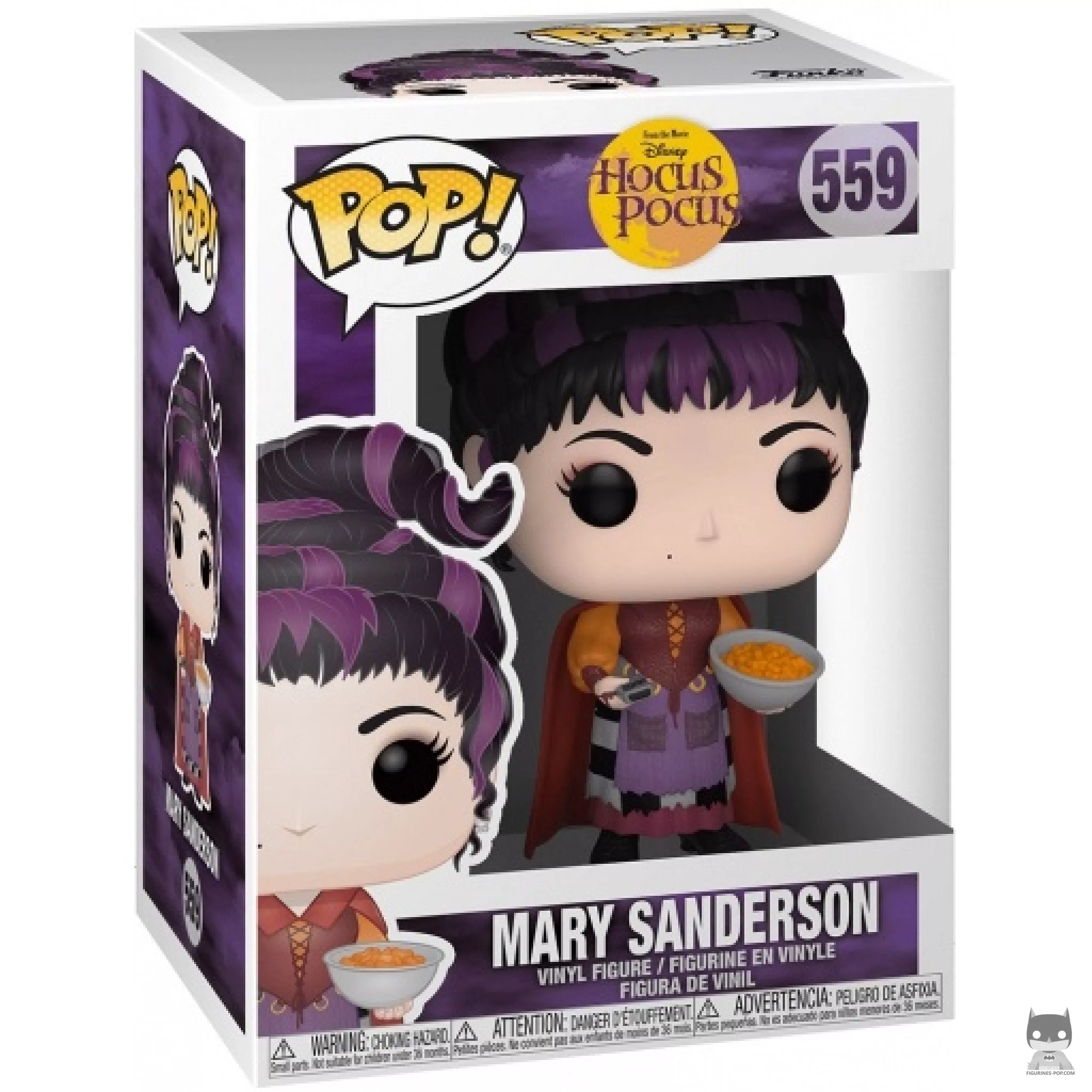 Figura Funko Pop! Mary Sanderson en su caja