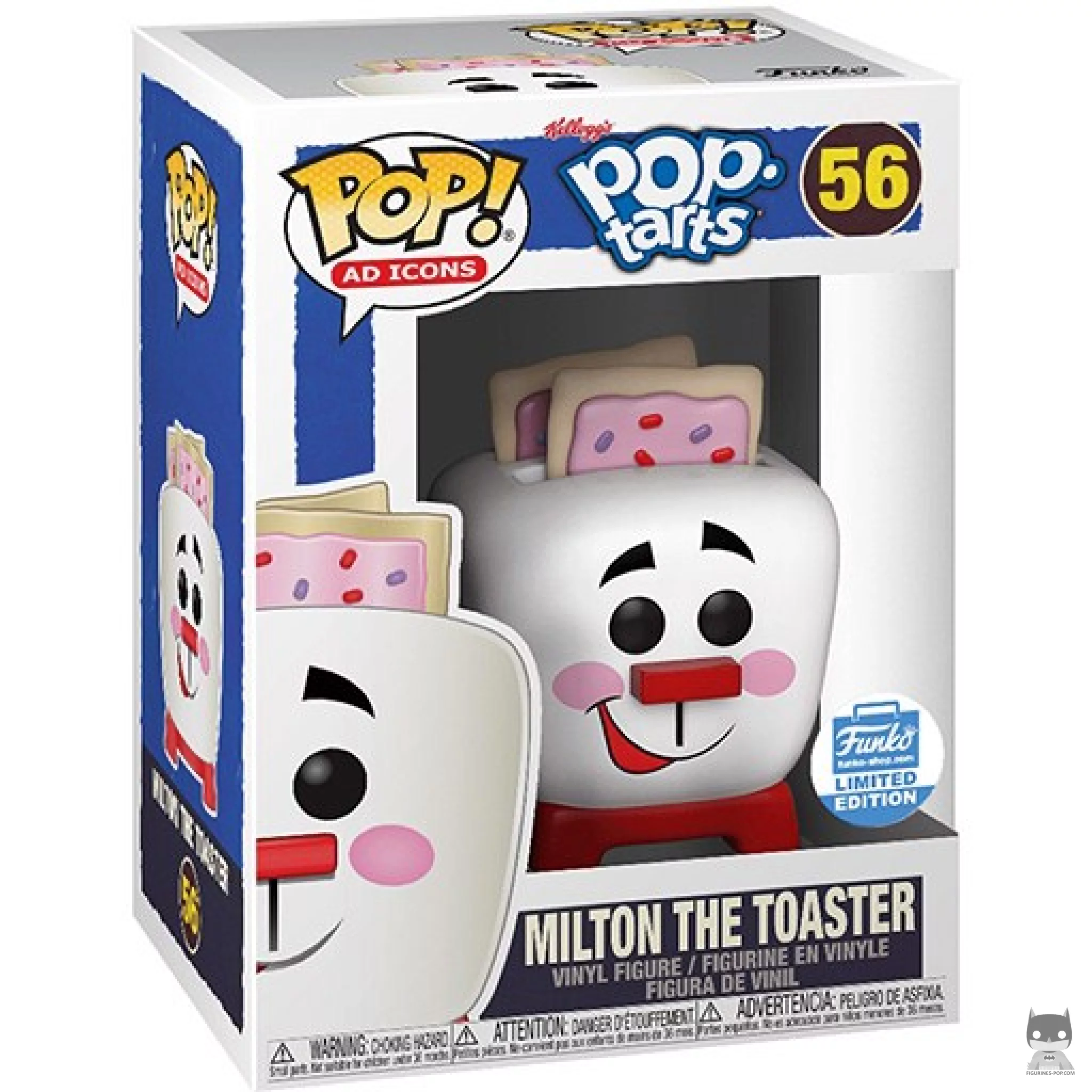 Figura Funko Pop! Milton la tostadora en su caja