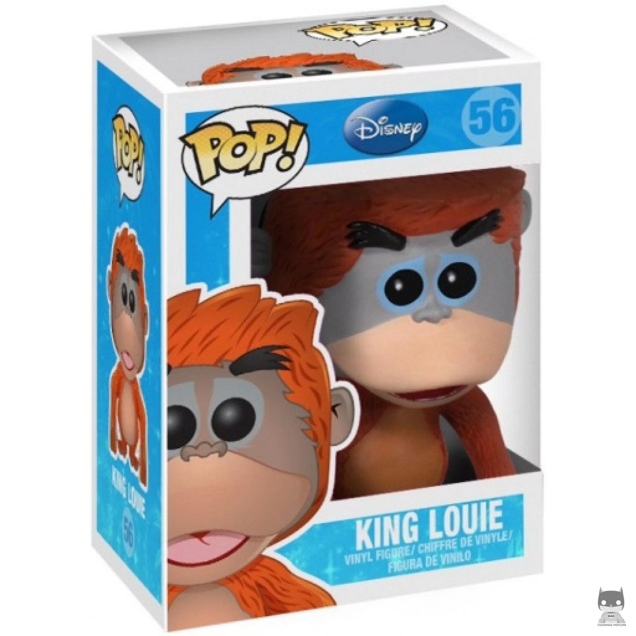 Figura Funko Pop! Rey Louie en su caja