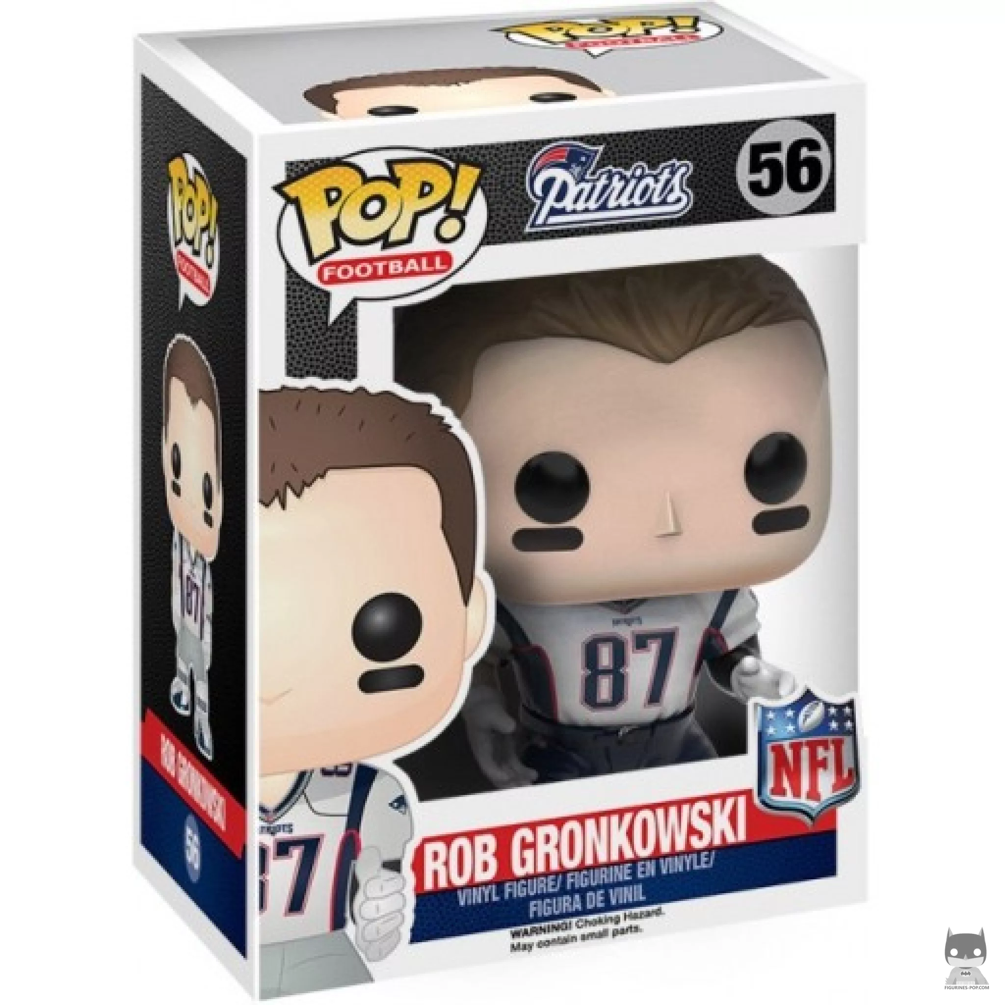 Figura Funko Pop! Rob Gronkowski en su caja