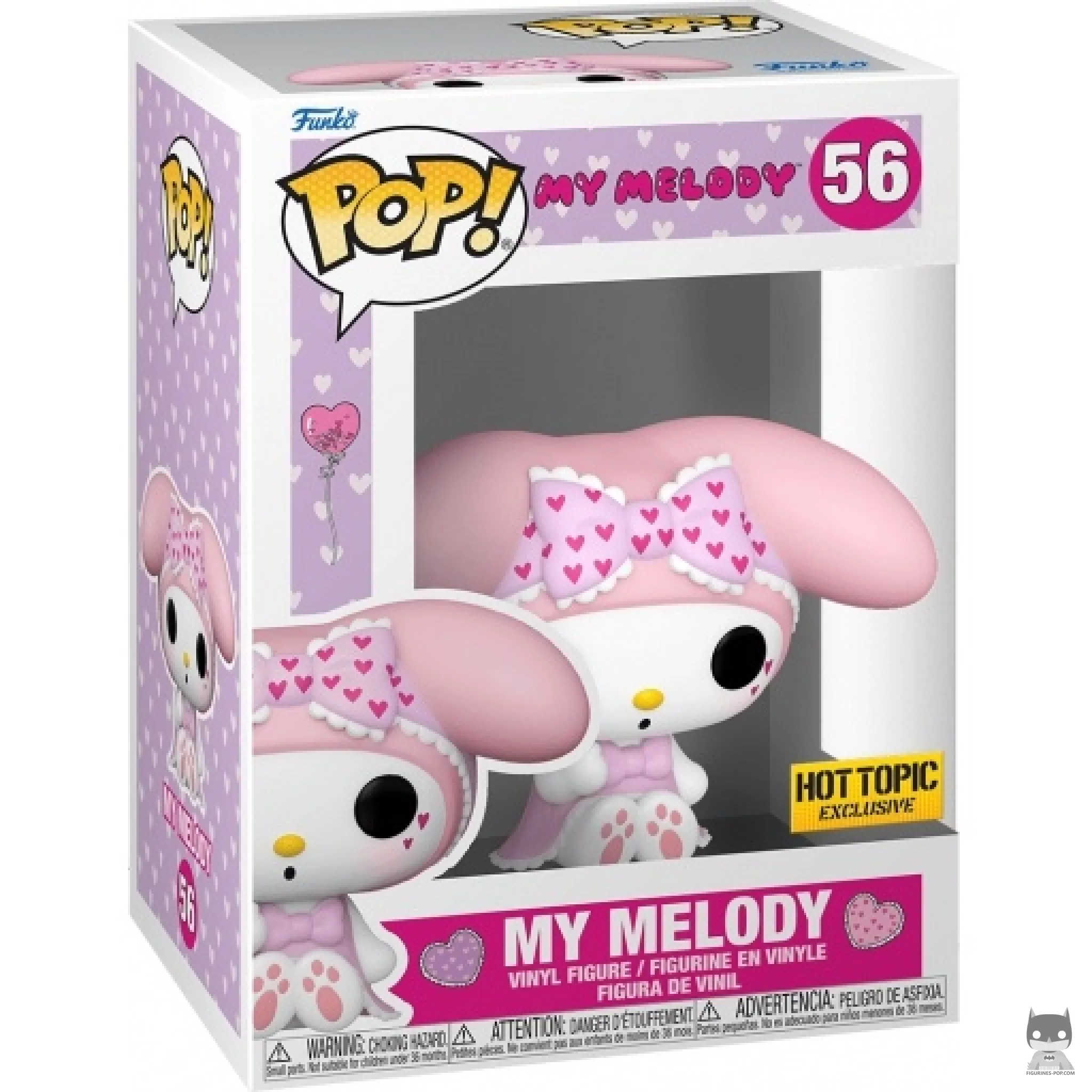 Figura Funko Pop! My Melody en su caja