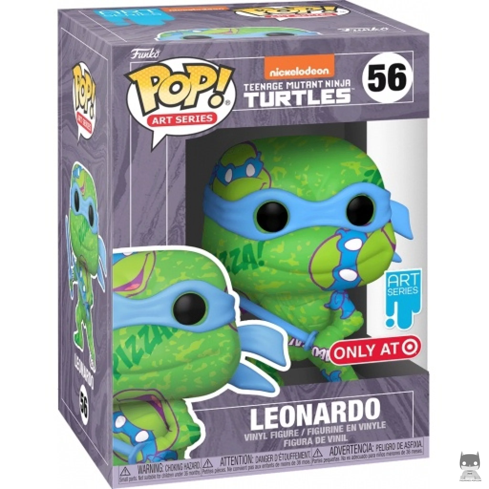 Figura Funko Pop! Leonardo en su caja