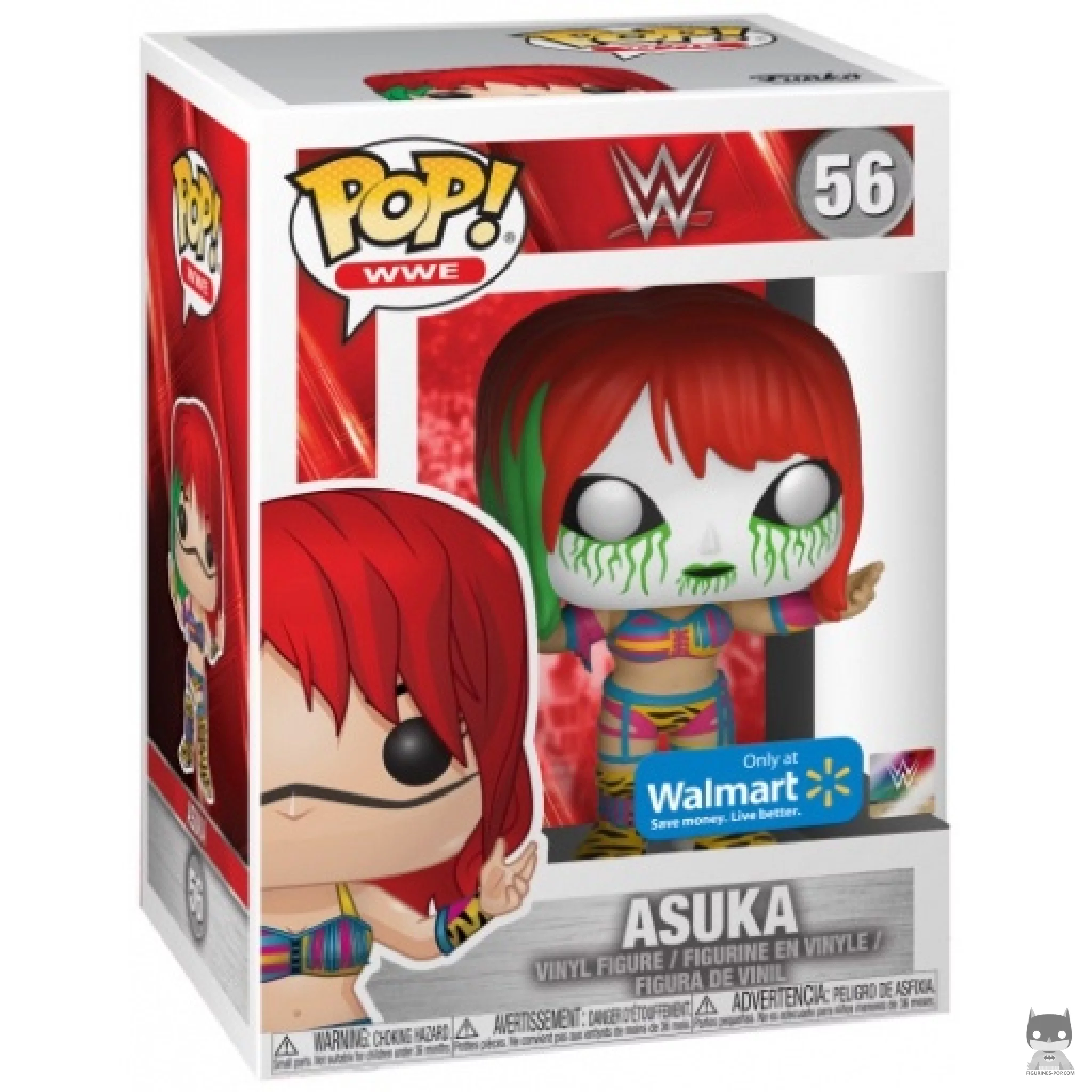 Figura Funko Pop! Asuka (con máscara) en su caja