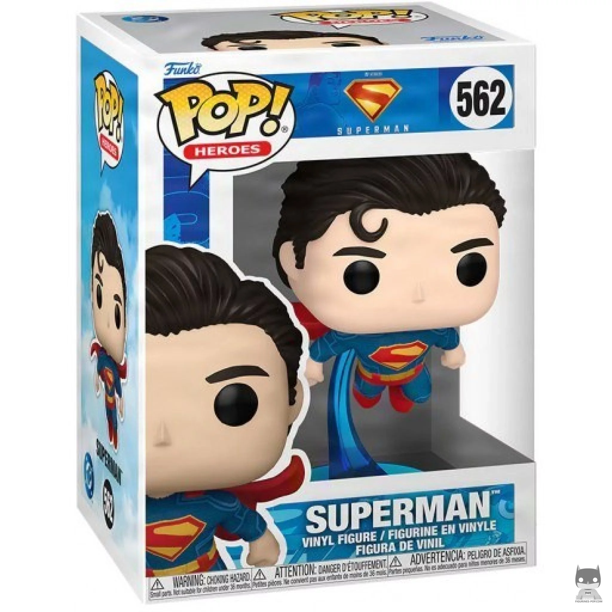 Figura Funko Pop! Superman en su caja