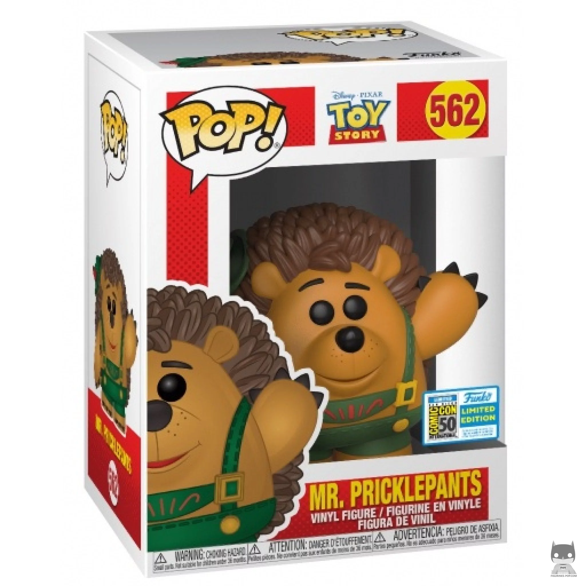 Figura Funko Pop! Mr. Pricklepants en su caja