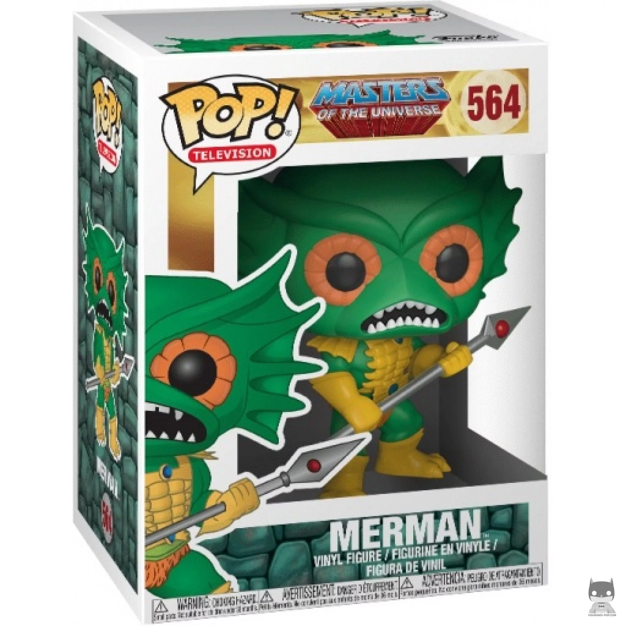 Figura Funko Pop! Mer-Man en su caja