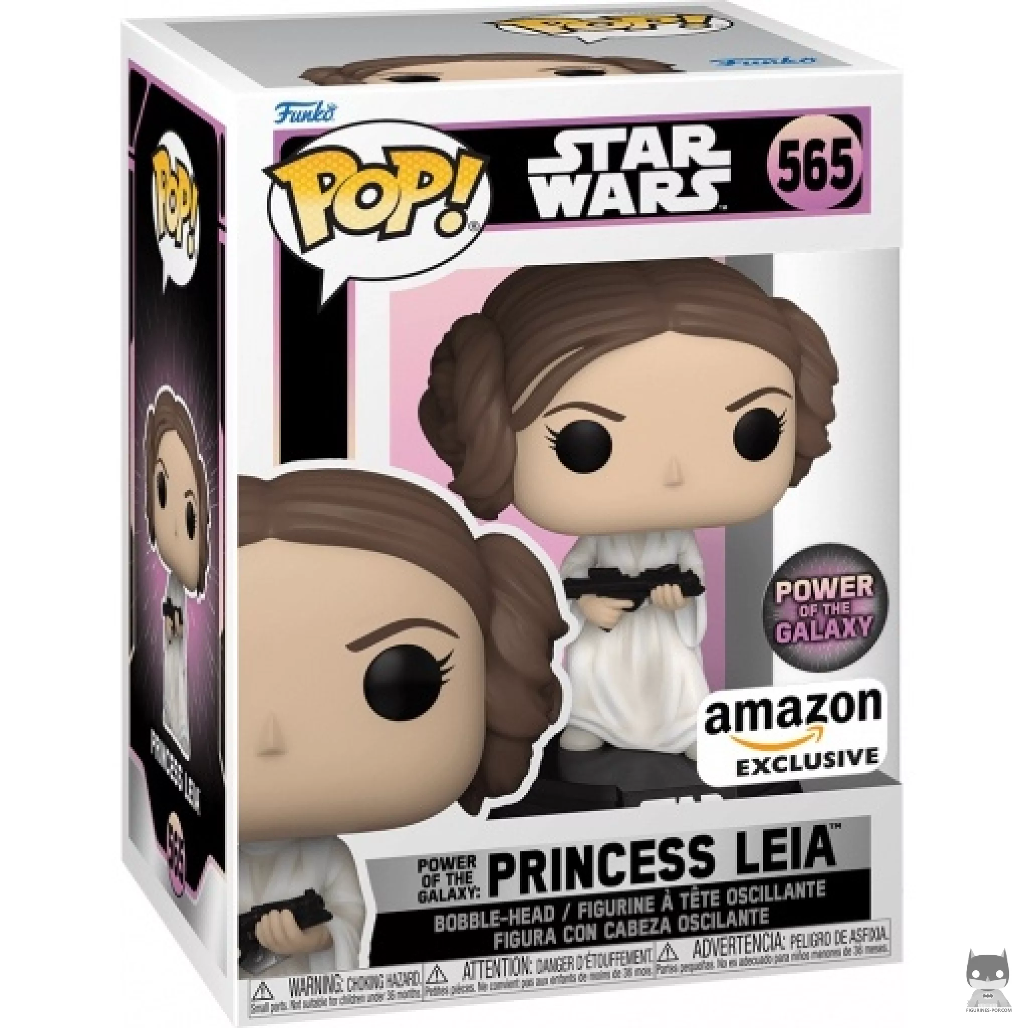 Figura Funko Pop! Princesa Leia en su caja