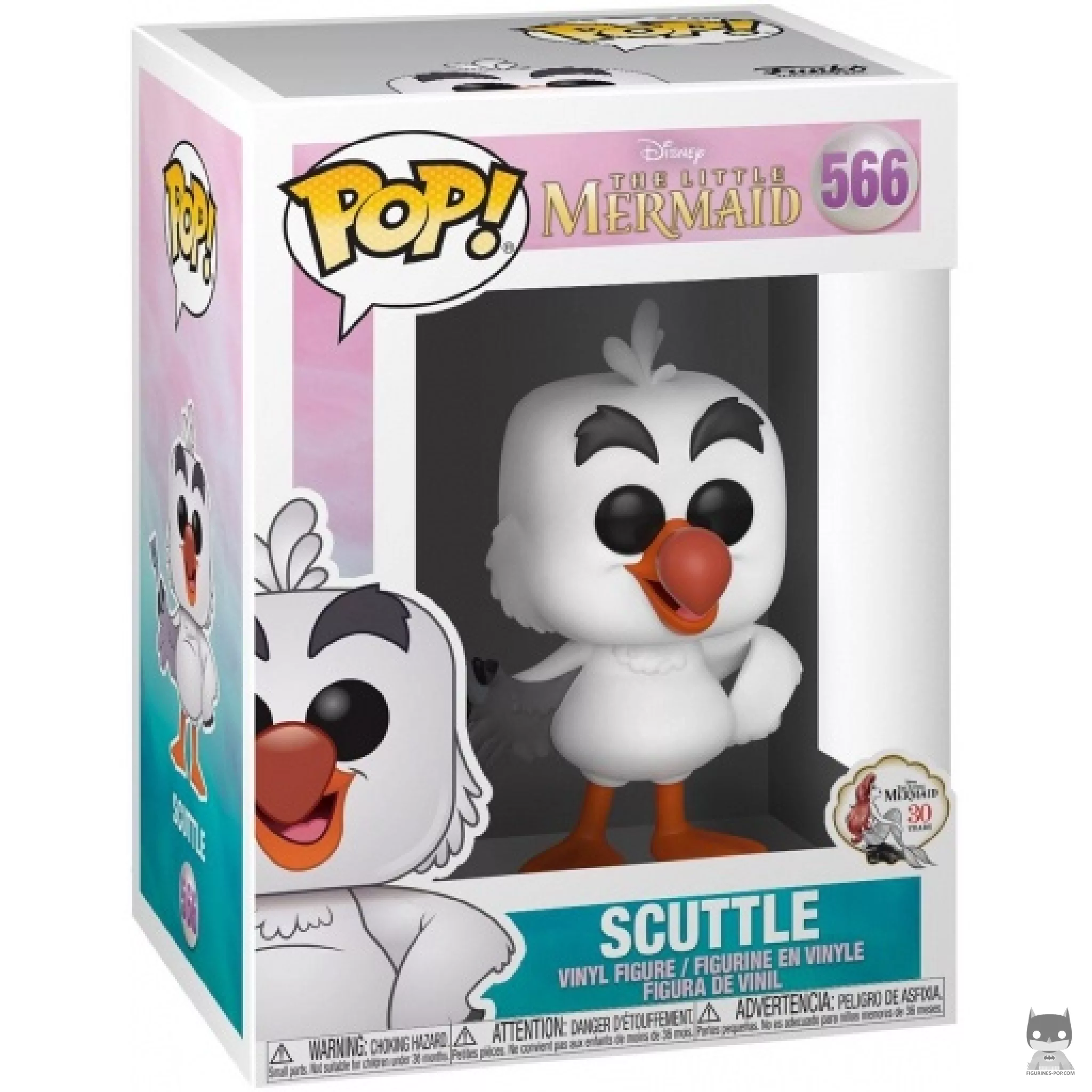 Figura Funko Pop! Scuttle en su caja
