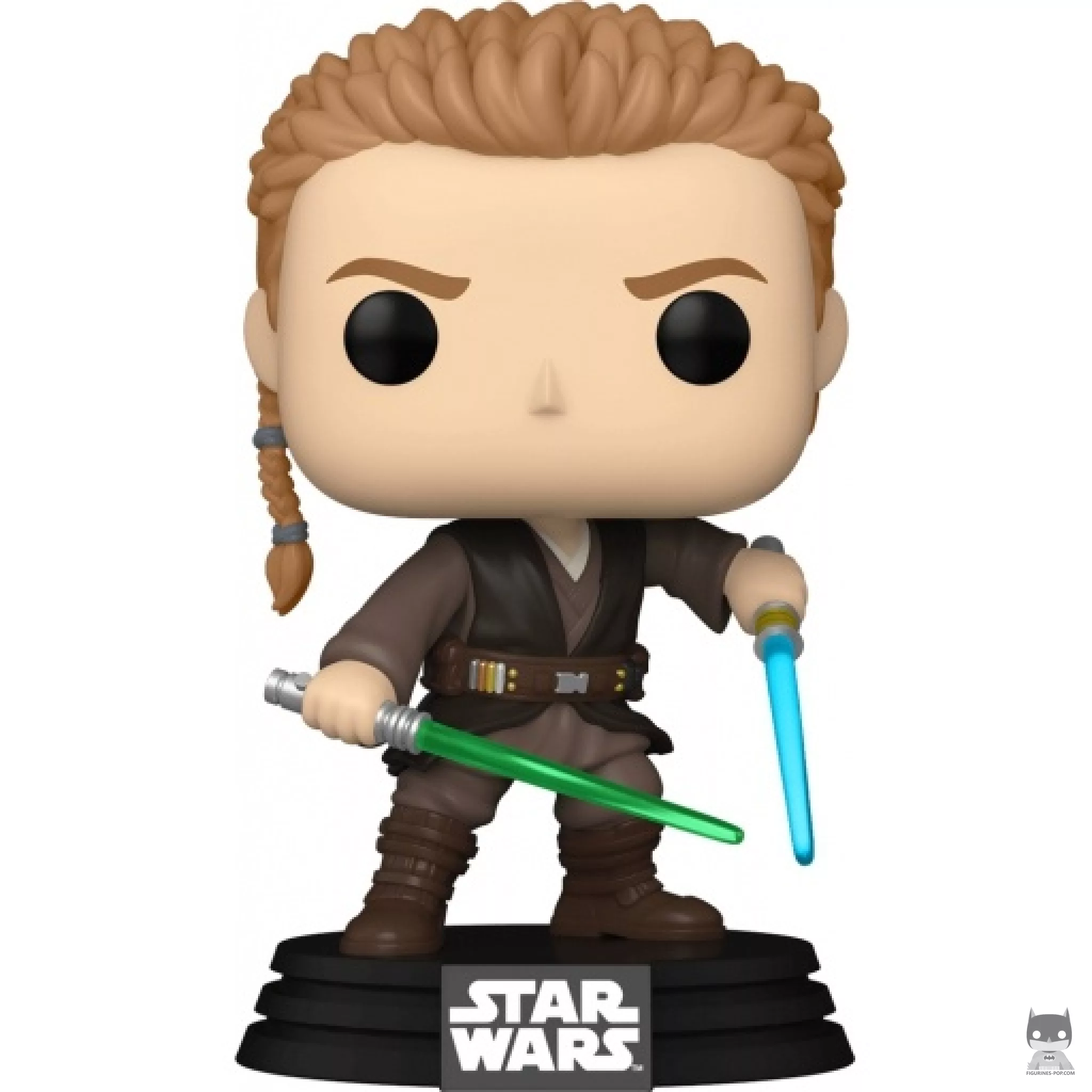 Figura Funko Pop! Anakin Skywalker con sables de luz (Star Wars: Episodio II, El ataque de los clones)
