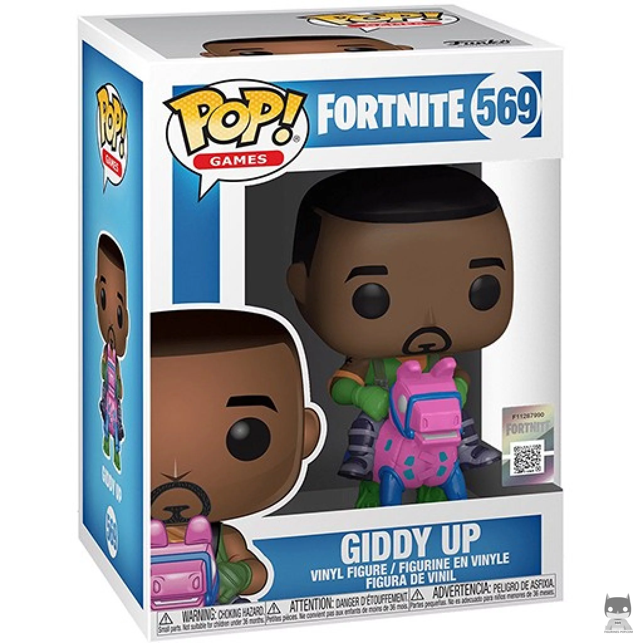 Figura Funko Pop! Giddy Up en su caja