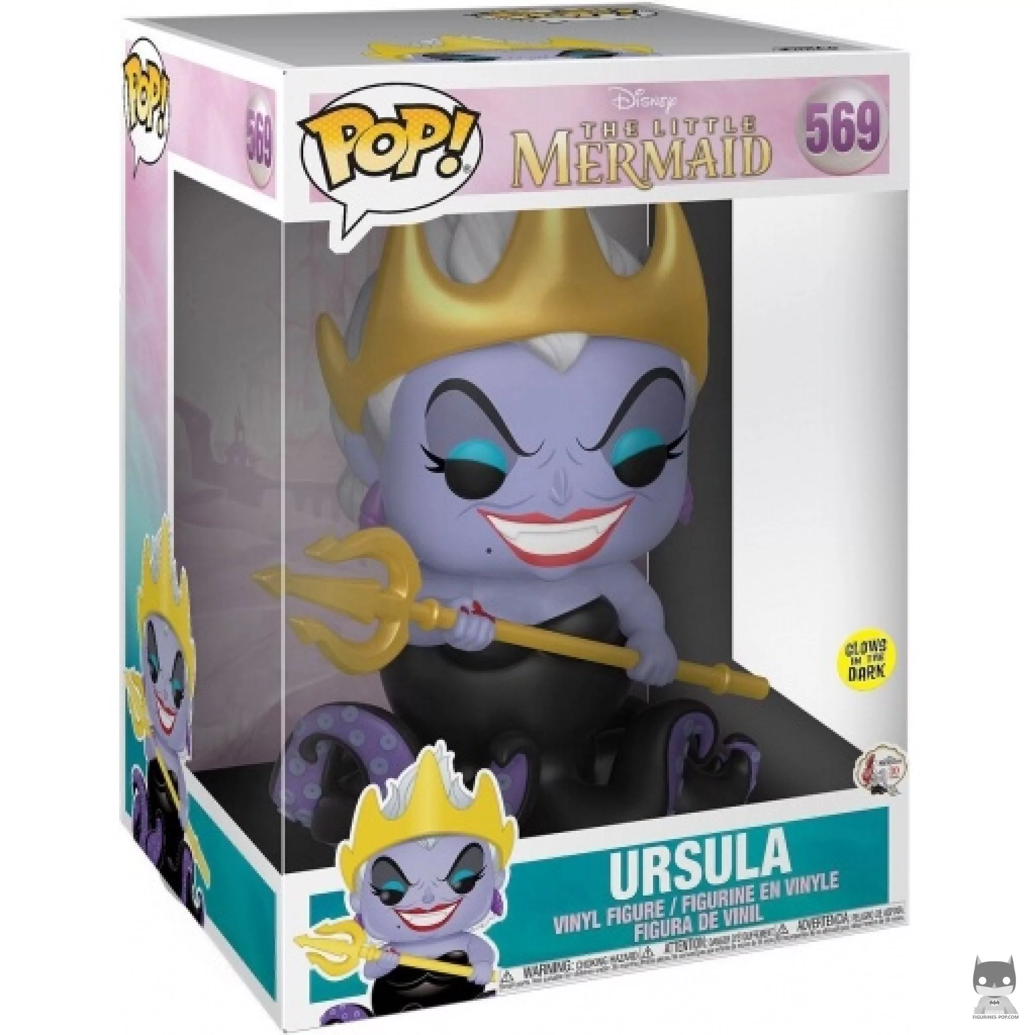 Figura Funko Pop! Úrsula (Supersized) en su caja