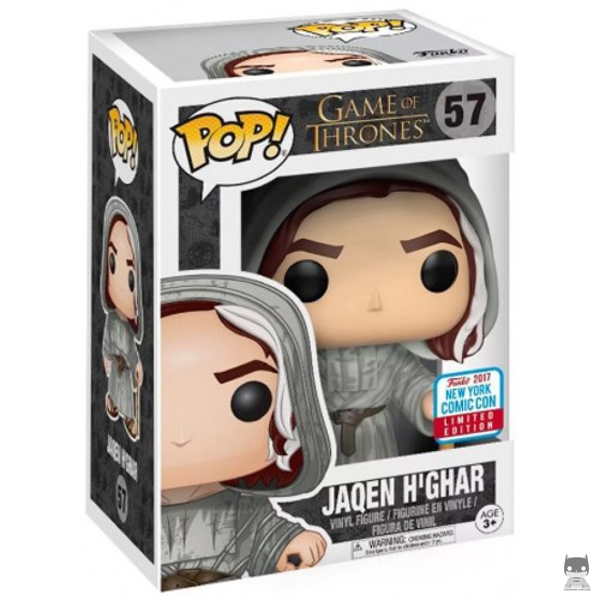 Figura Funko Pop! Jaqen H'Ghar en su caja