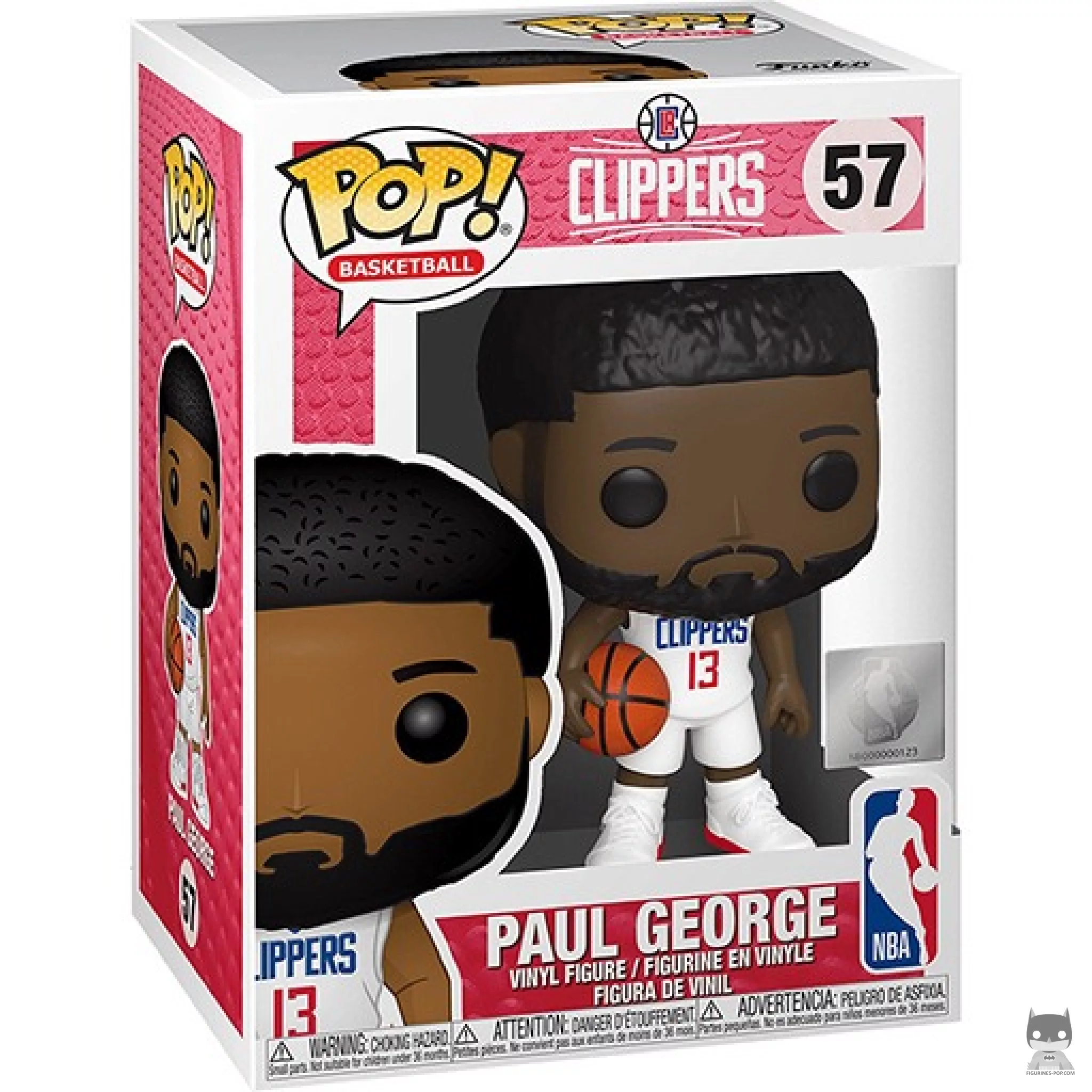 Figura Funko Pop! Paul George en su caja