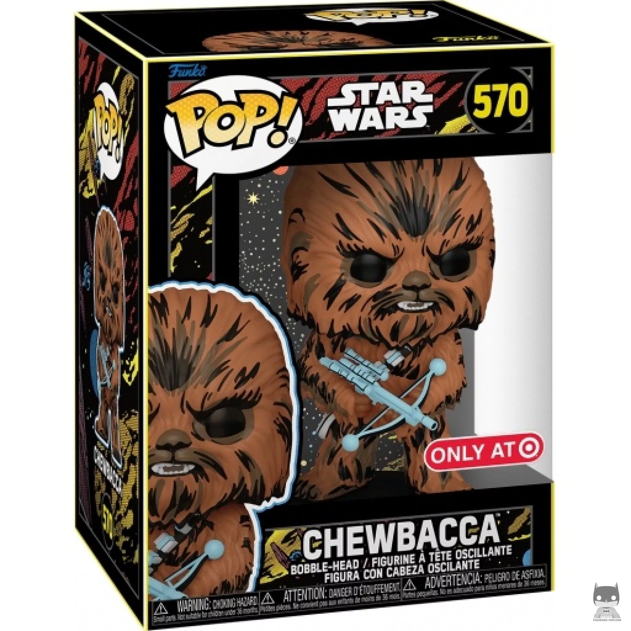 Figura Funko Pop! Chewbacca en su caja