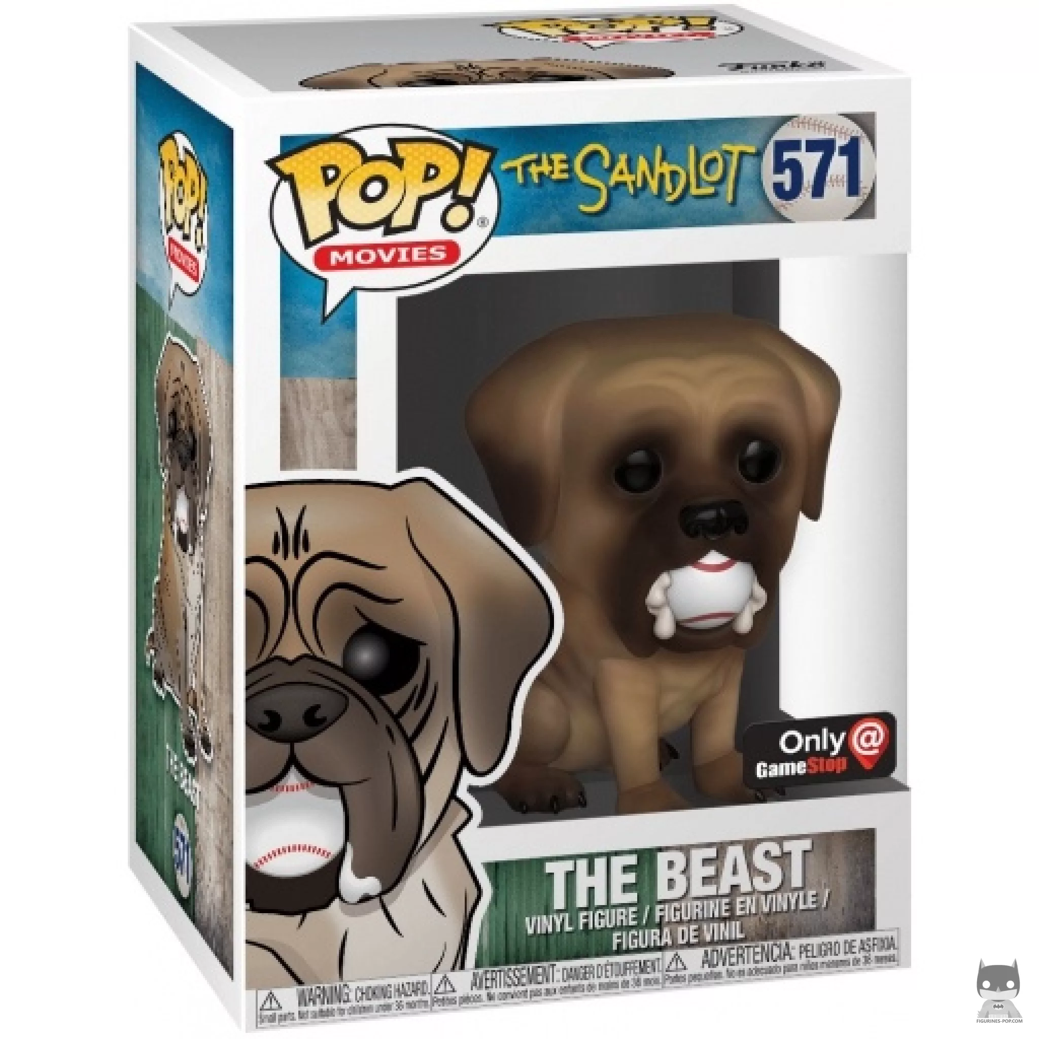 Figura Funko Pop! La Bestia en su caja