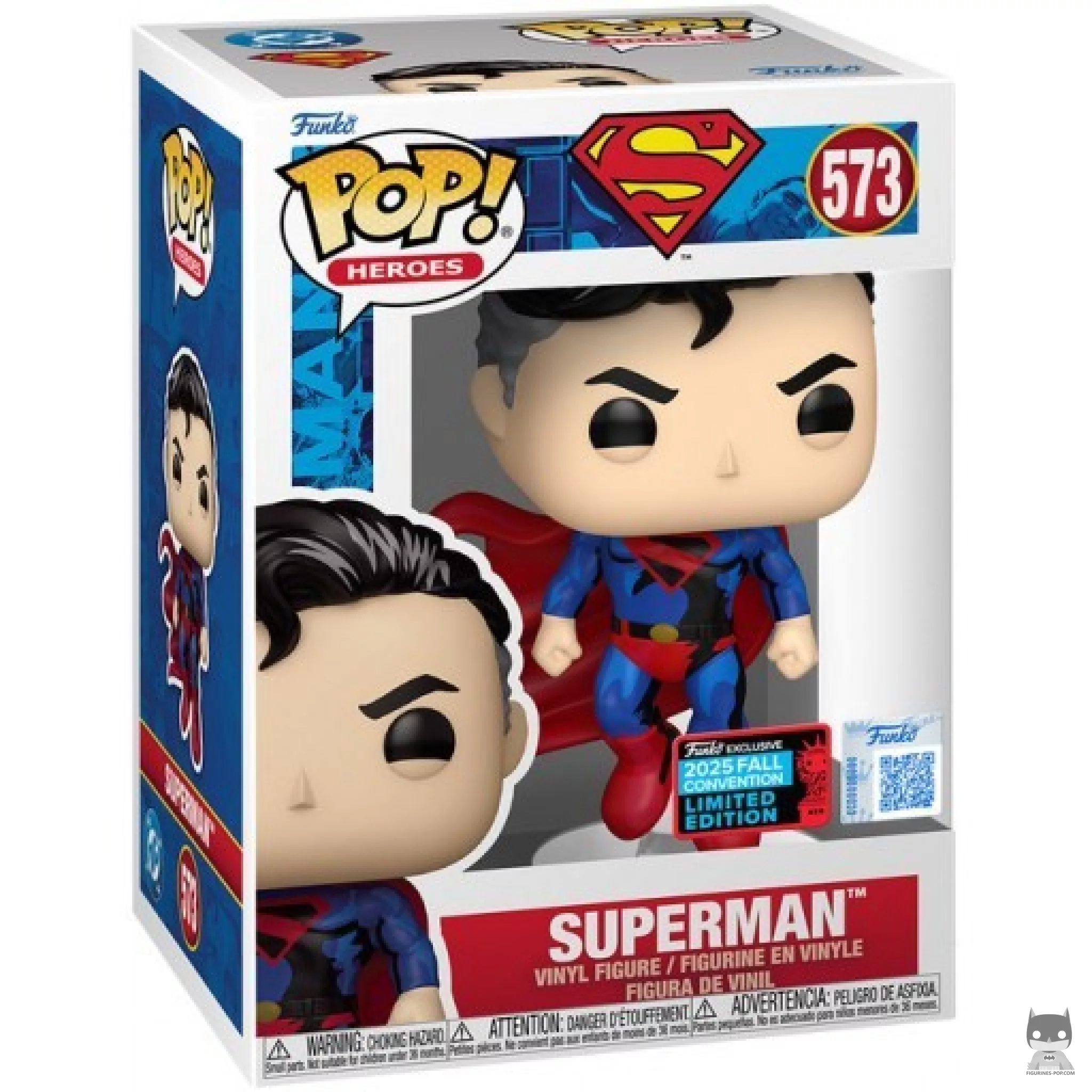 Figura Funko Pop! Superman en su caja