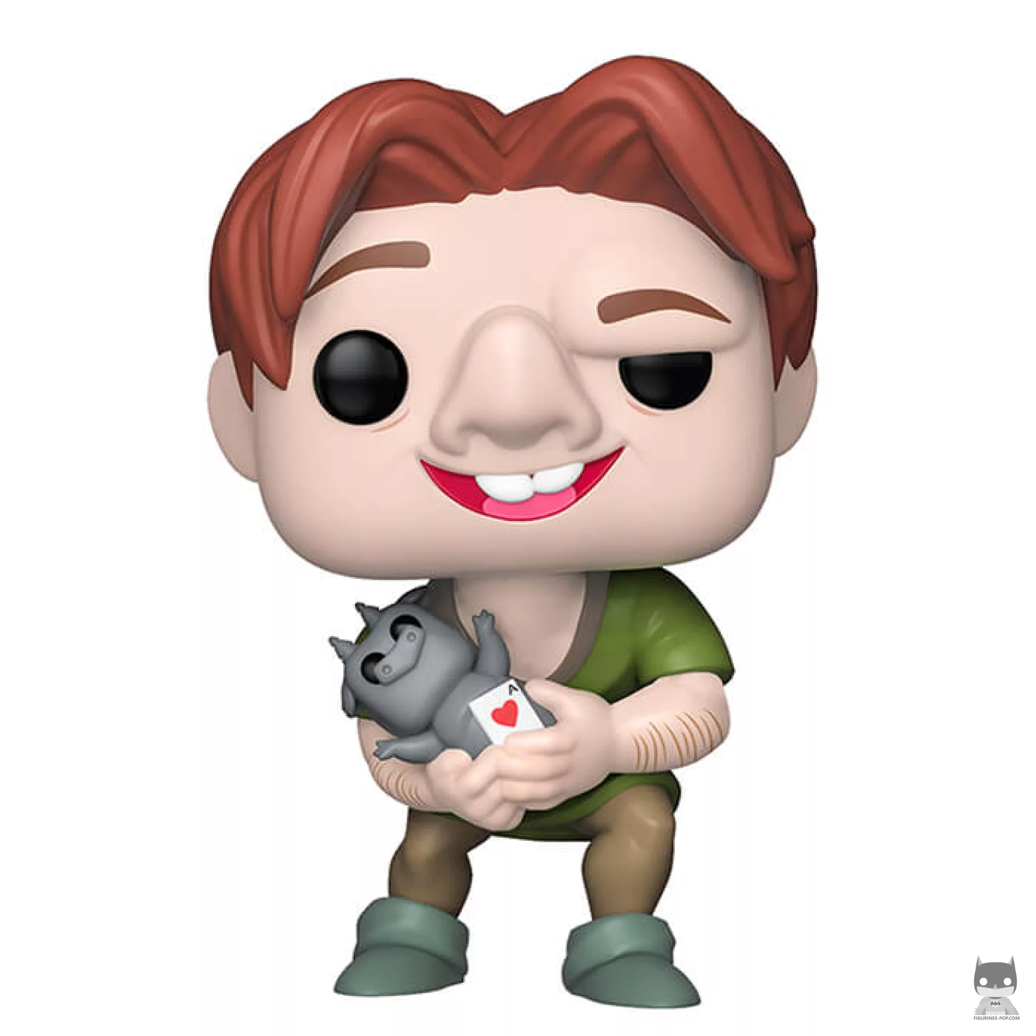 Figura Funko Pop! Quasimodo sujetando una gárgola (El jorobado de Notre Dame)