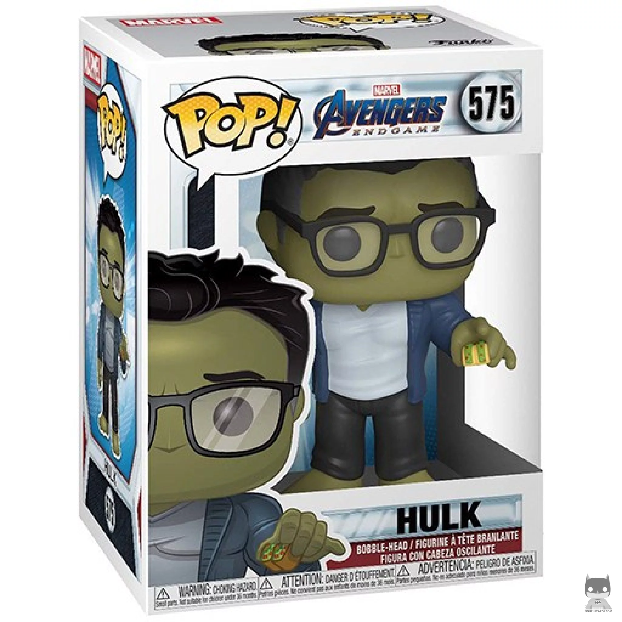 Figura Funko Pop! Hulk con taco en su caja