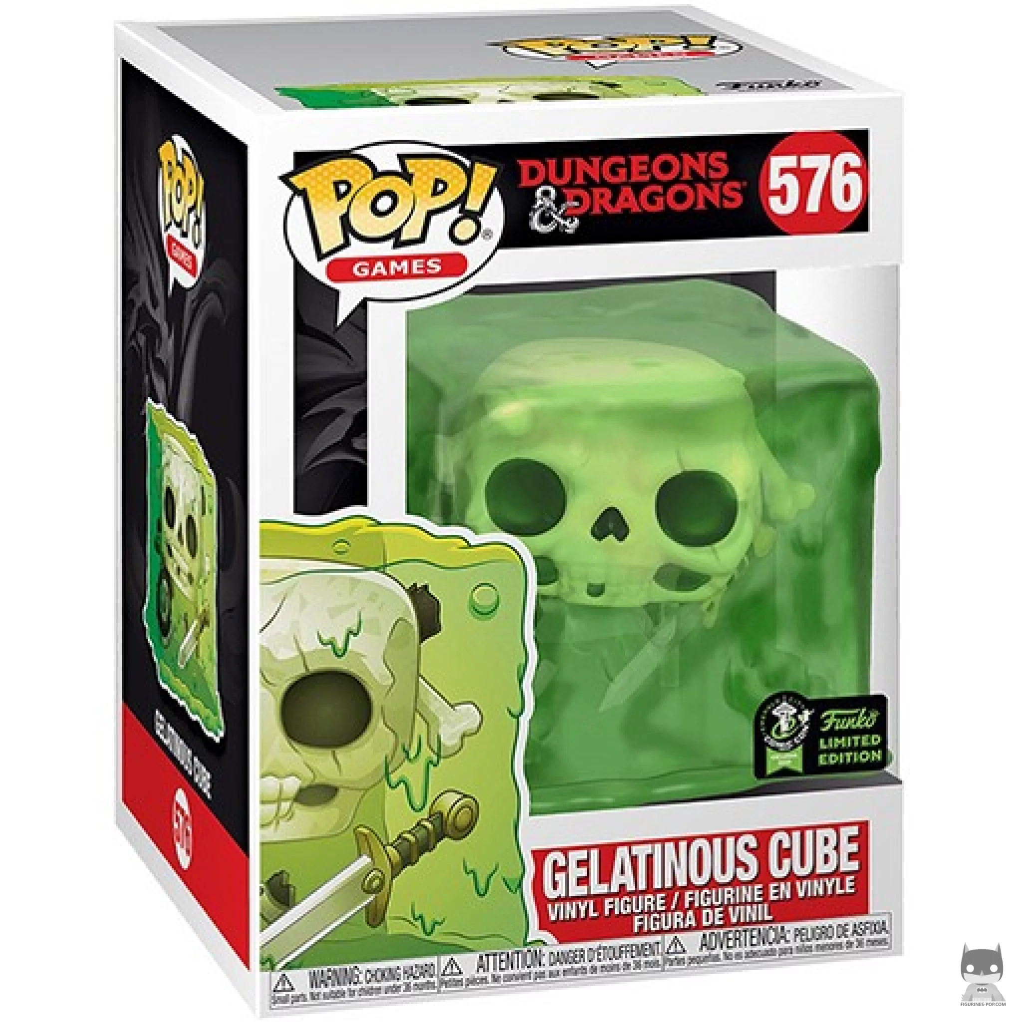 Figura Funko Pop! Cubo gelatinoso en su caja