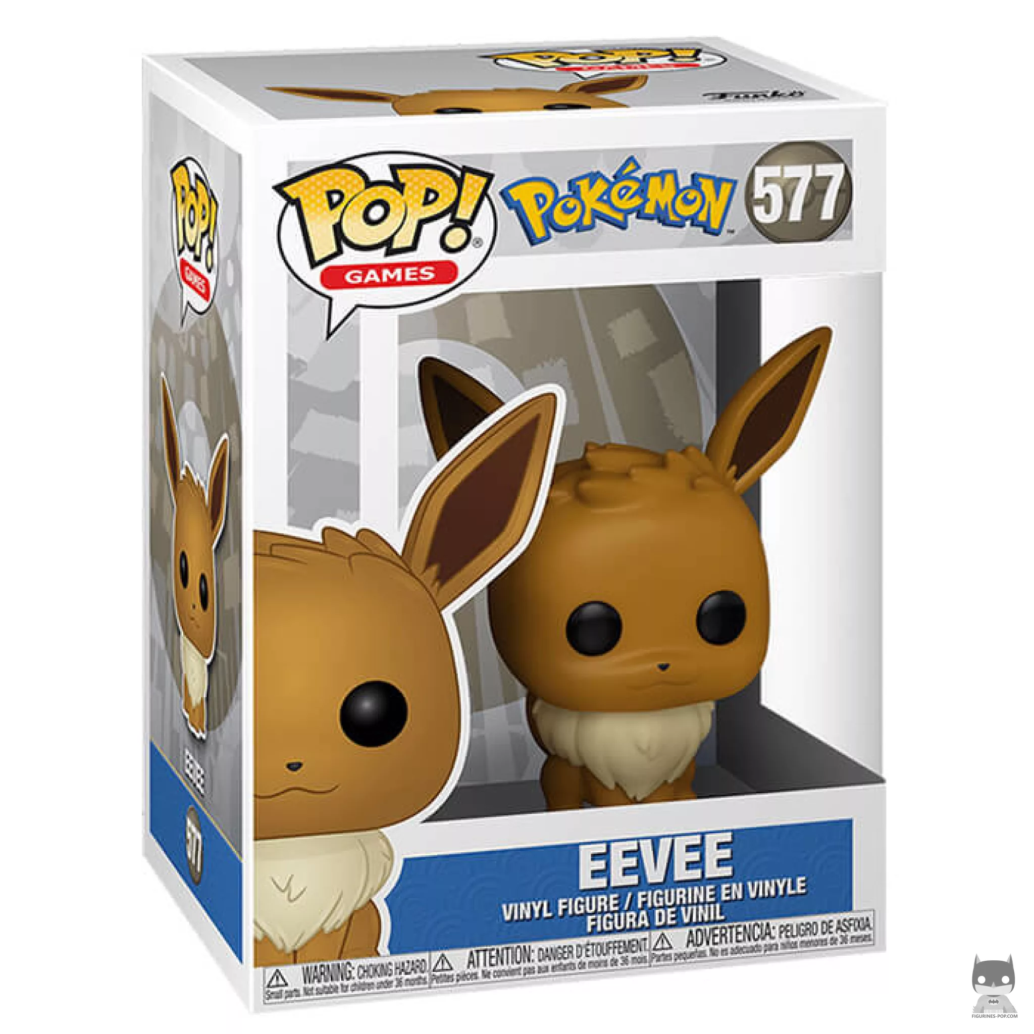 Figura Funko Pop! Eevee en su caja
