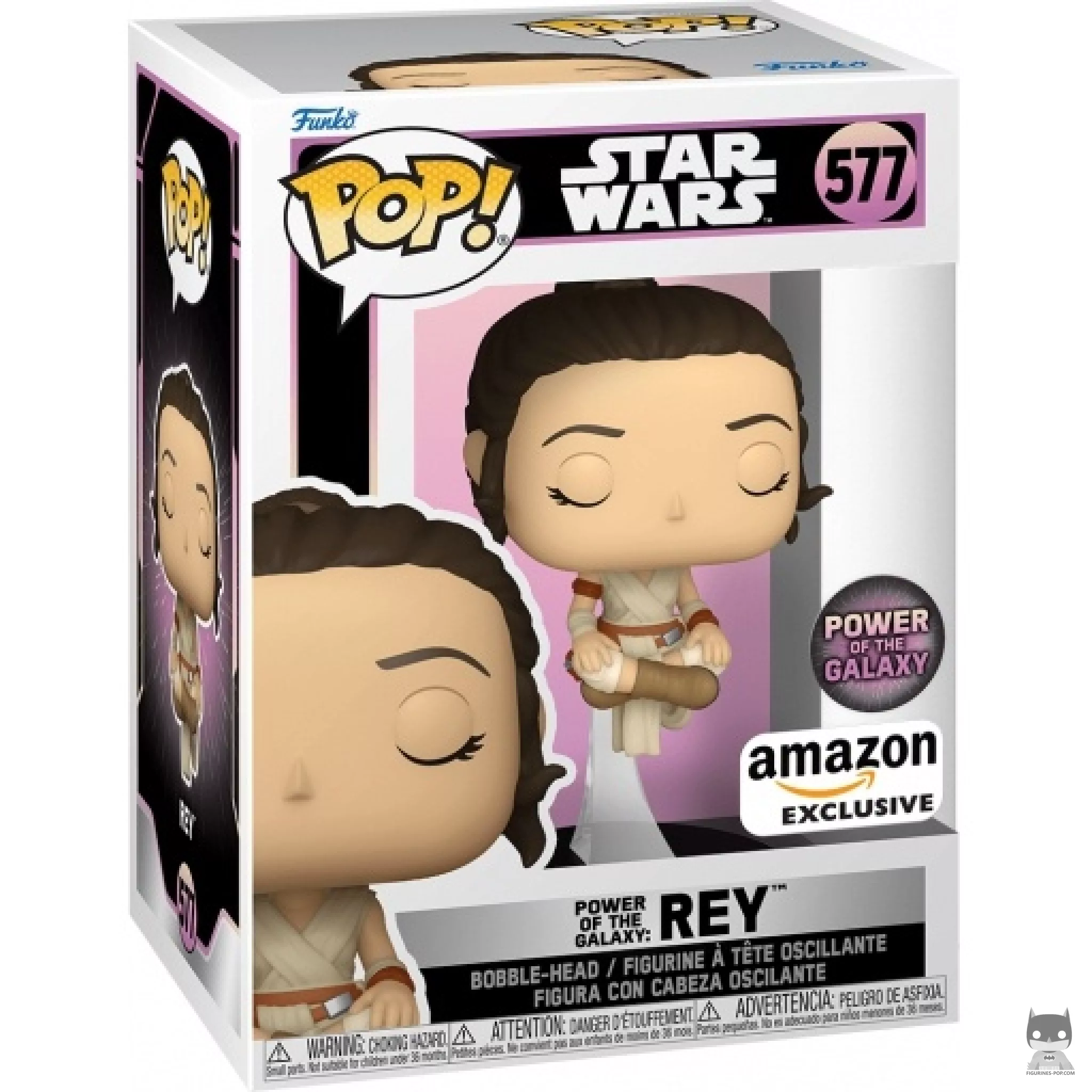 Figura Funko Pop! Rey en su caja