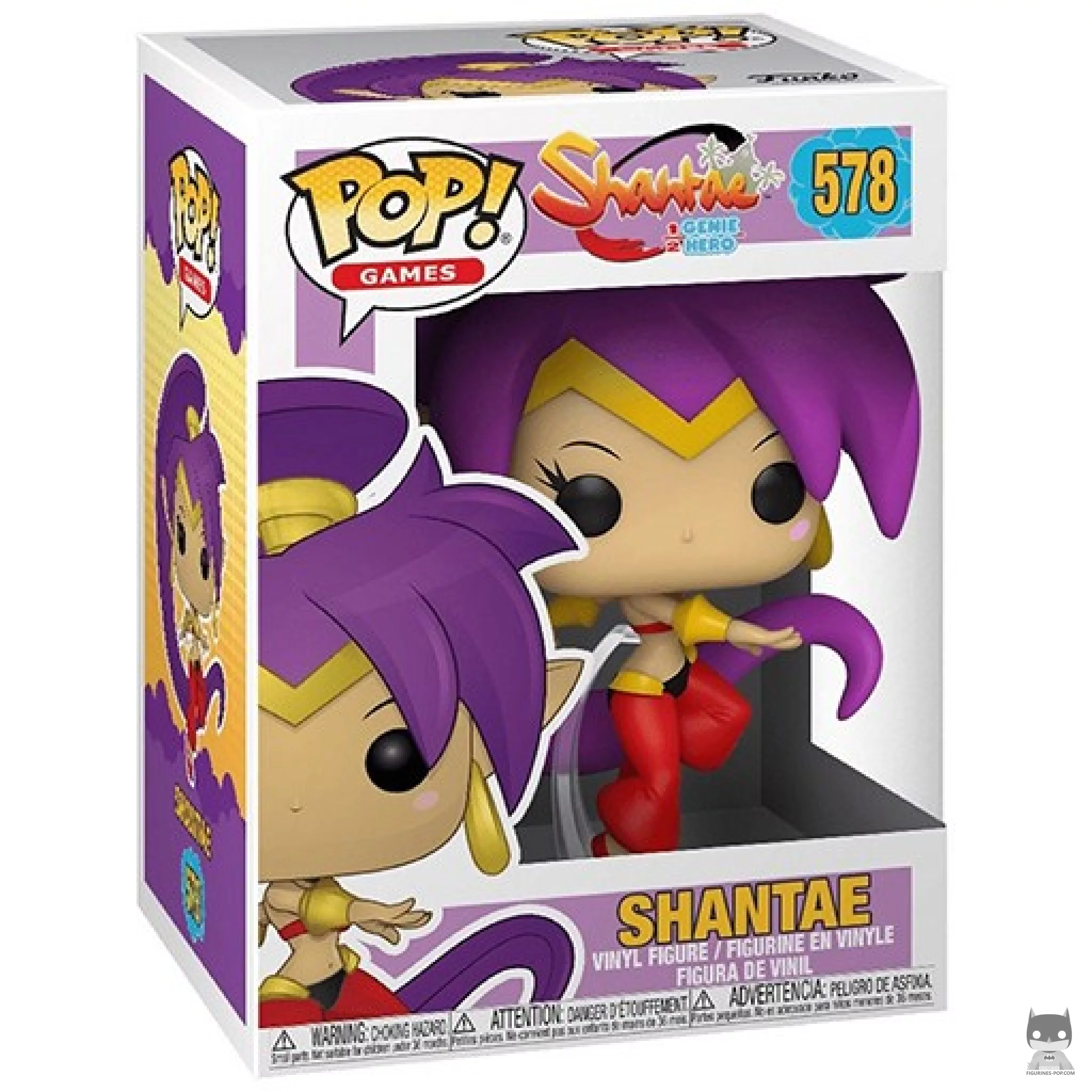 Figura Funko Pop! Shantae en su caja